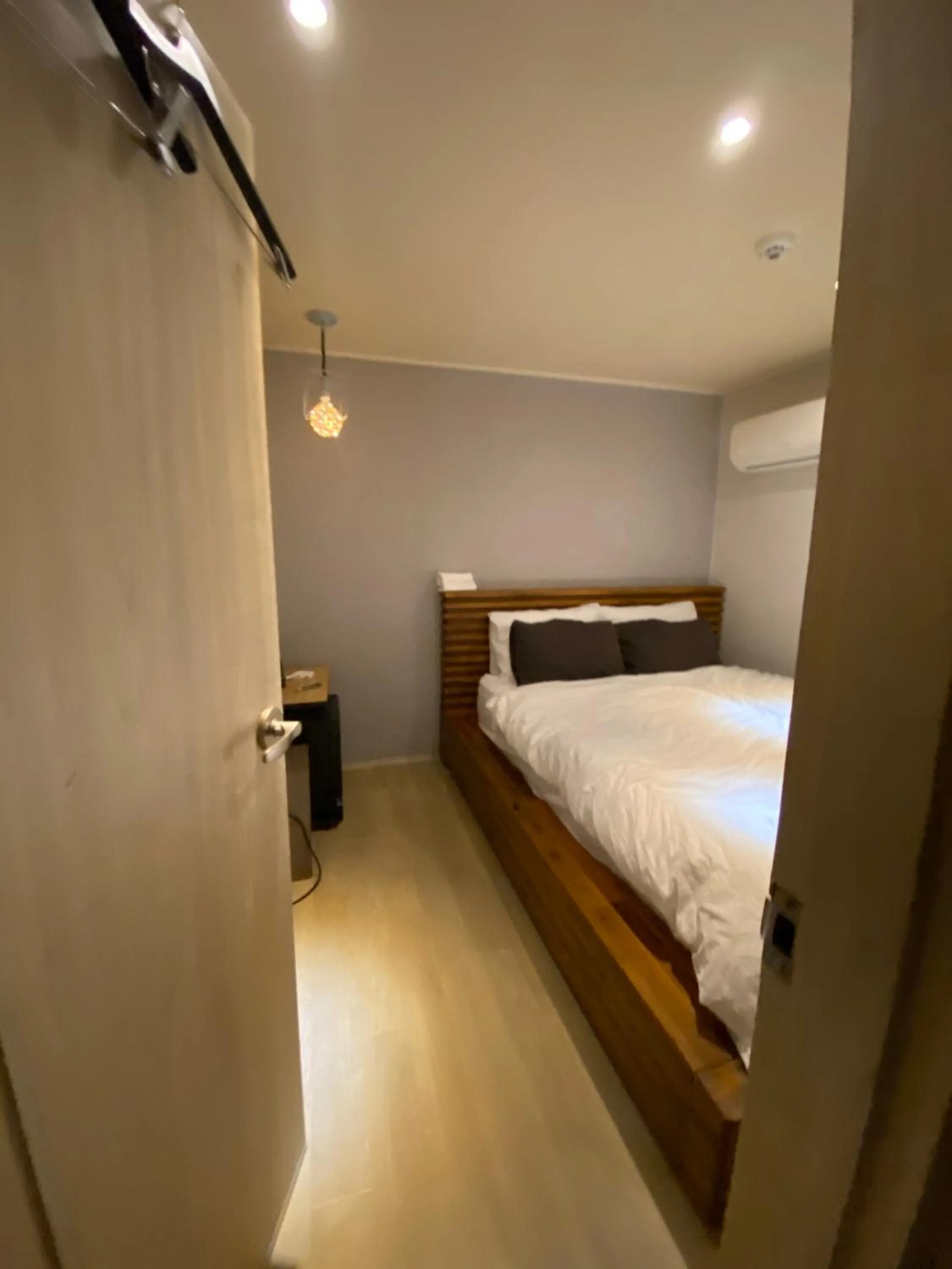 Bed in Maison Yongsan Myeongdon Hotel