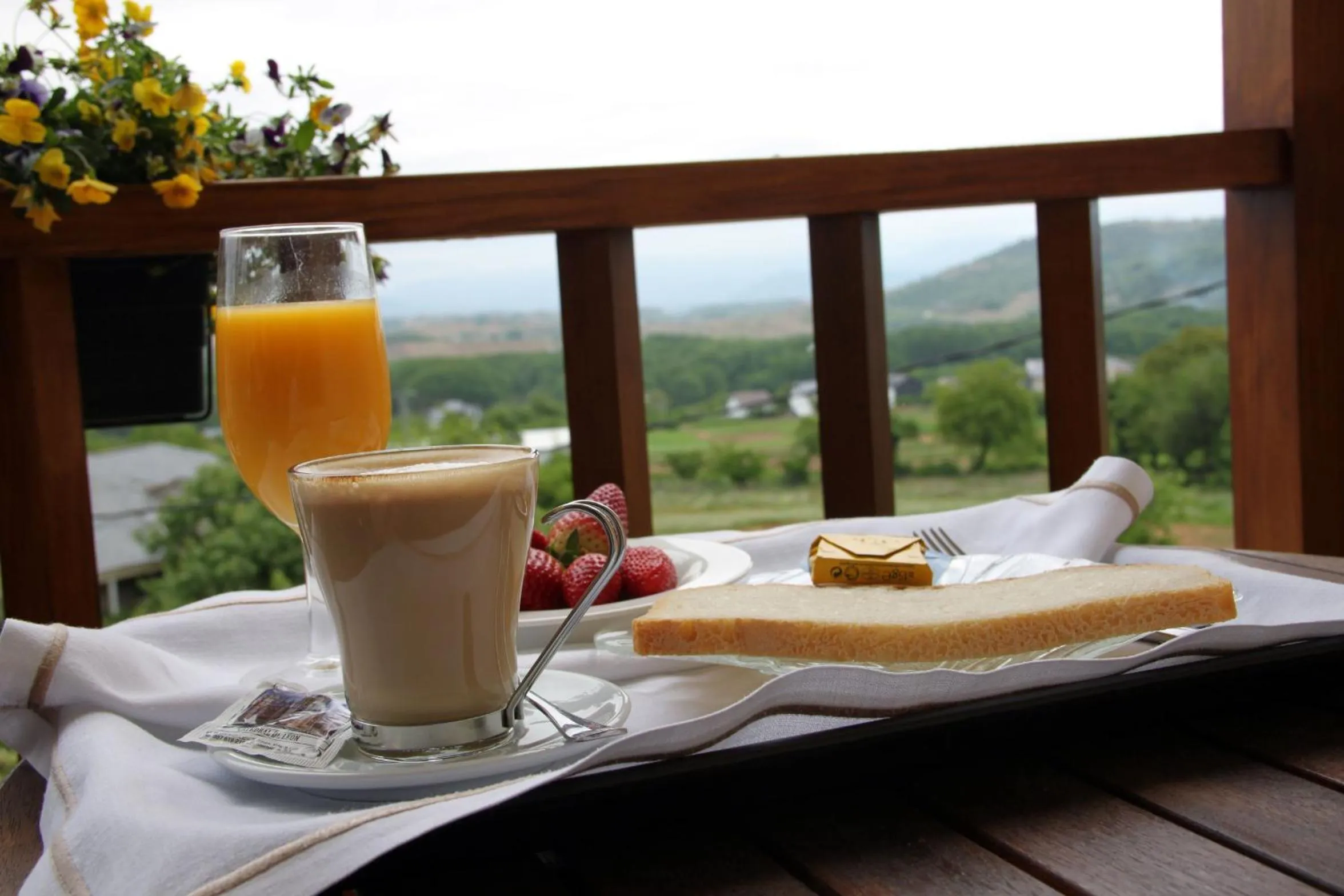 Balcony/Terrace in Villa Mencia