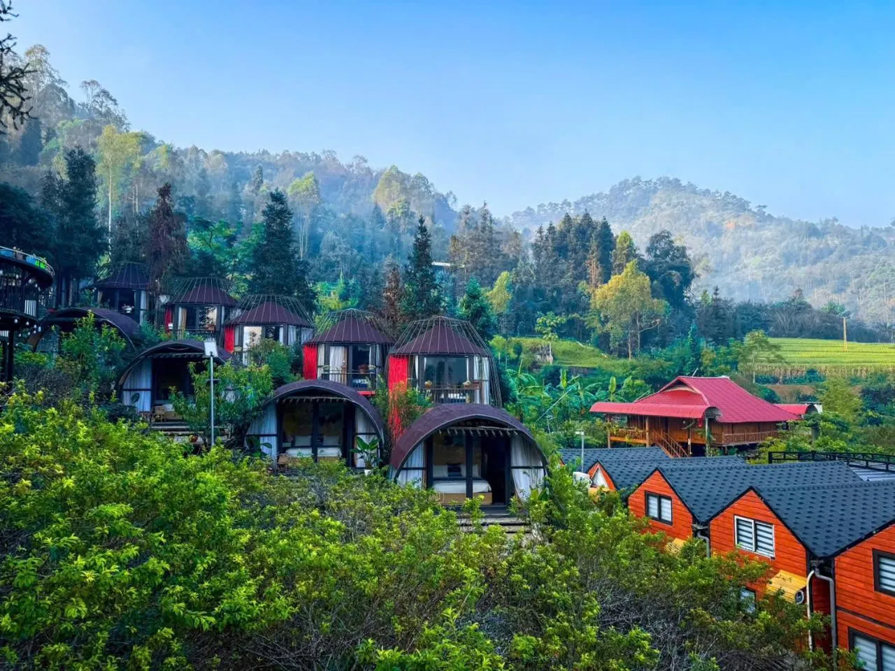 Property building in Plum Homestay Đồng Văn