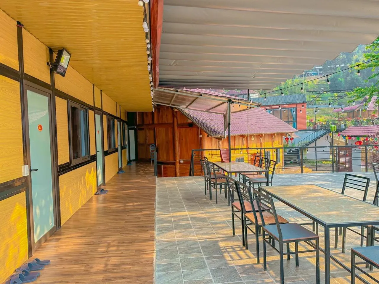 Balcony/Terrace in Plum Homestay Đồng Văn