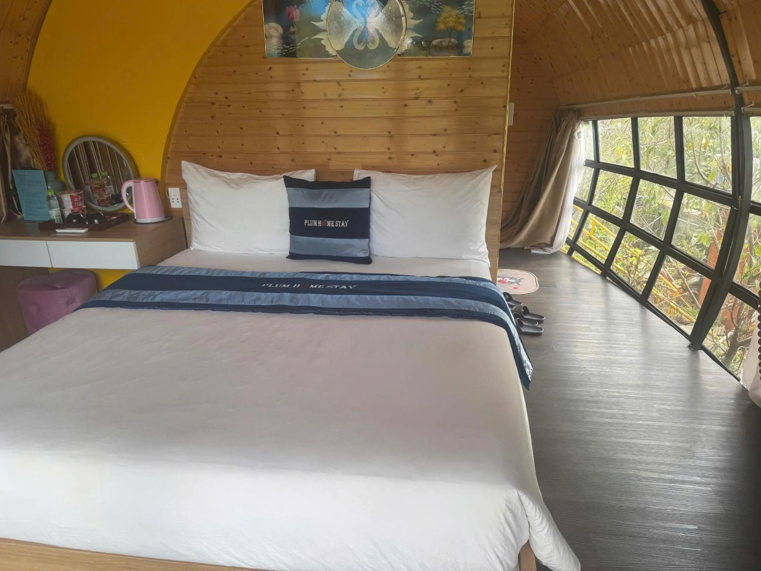 Bed in Plum Homestay Đồng Văn