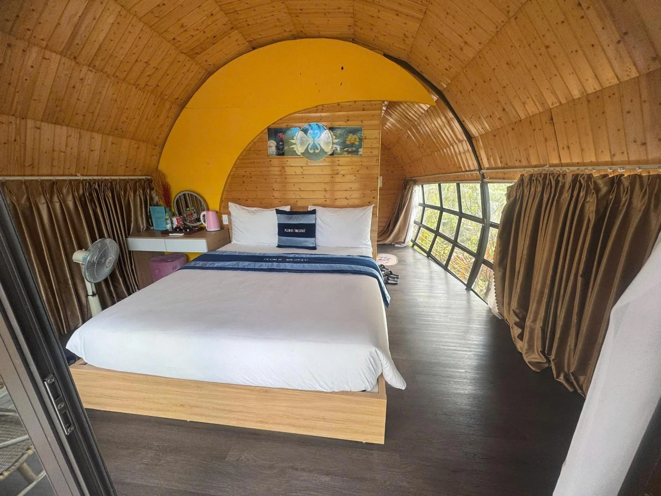 Bed in Plum Homestay Đồng Văn