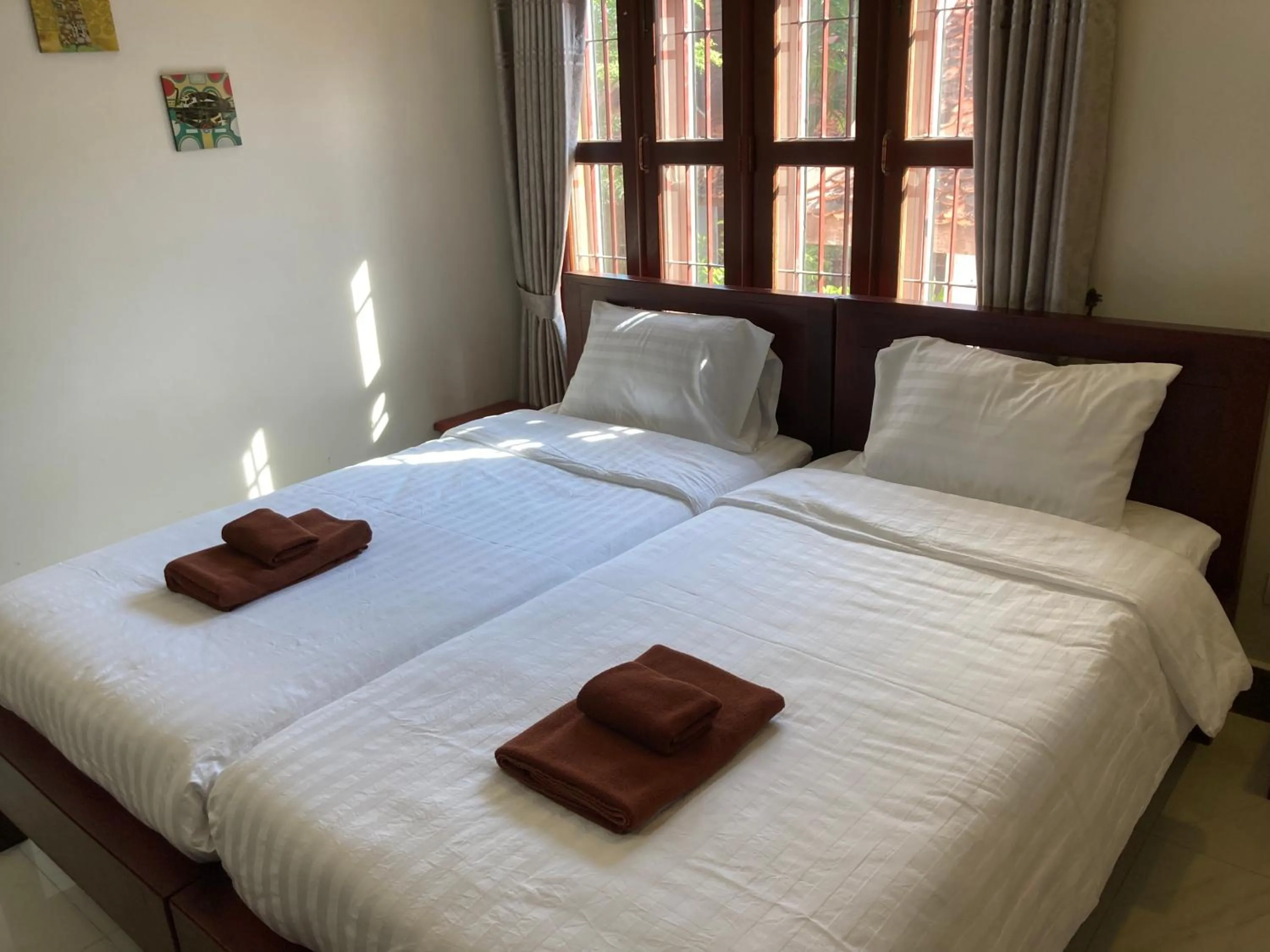 Bed in Lily Pad Boutique Hotel