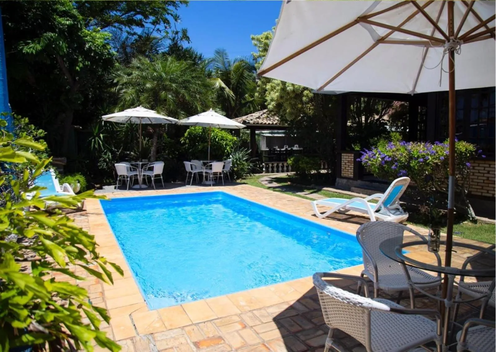 Patio in Pousada Casa da Praia Búzios
