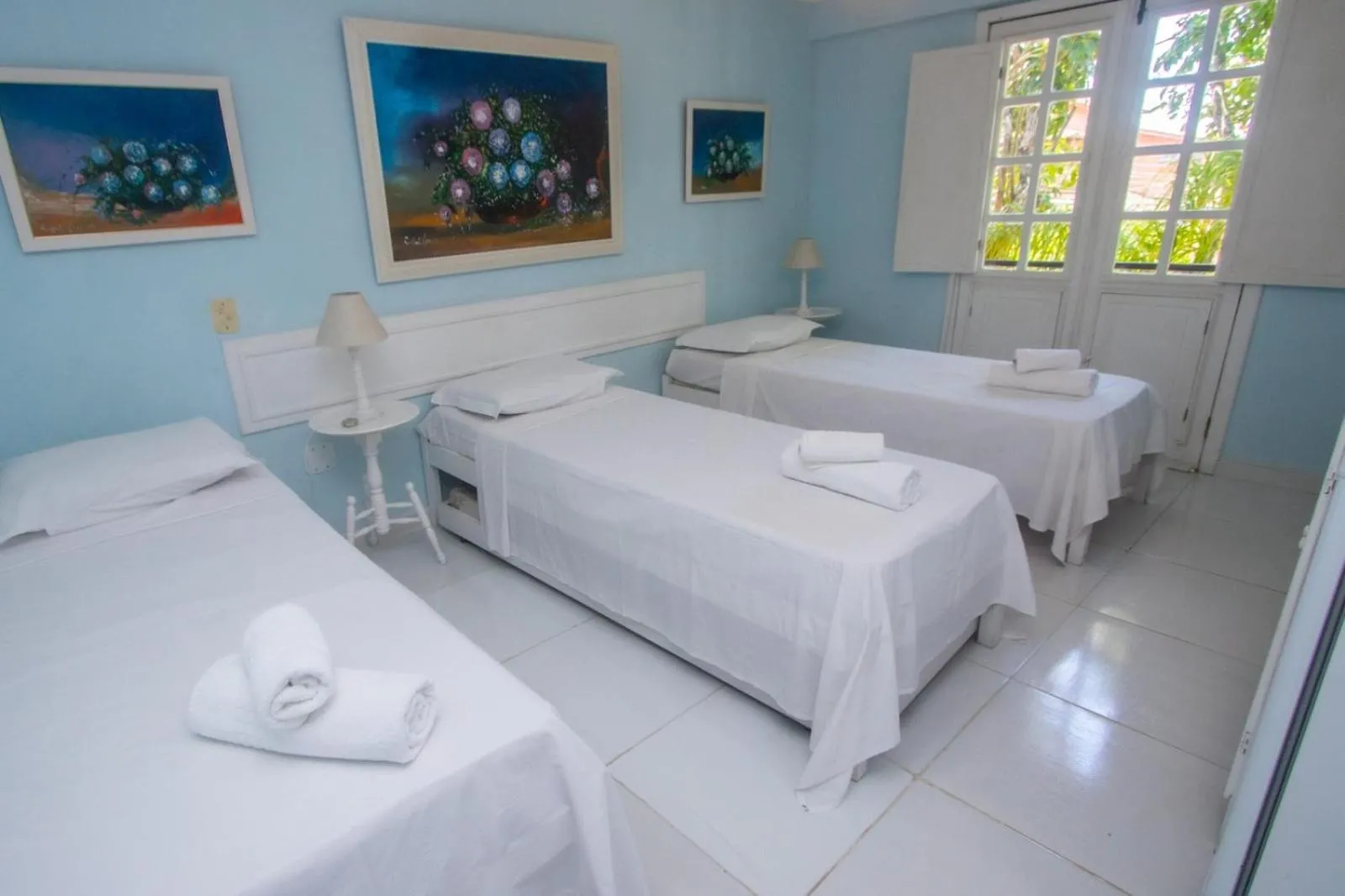 Bed in Pousada Casa da Praia Búzios