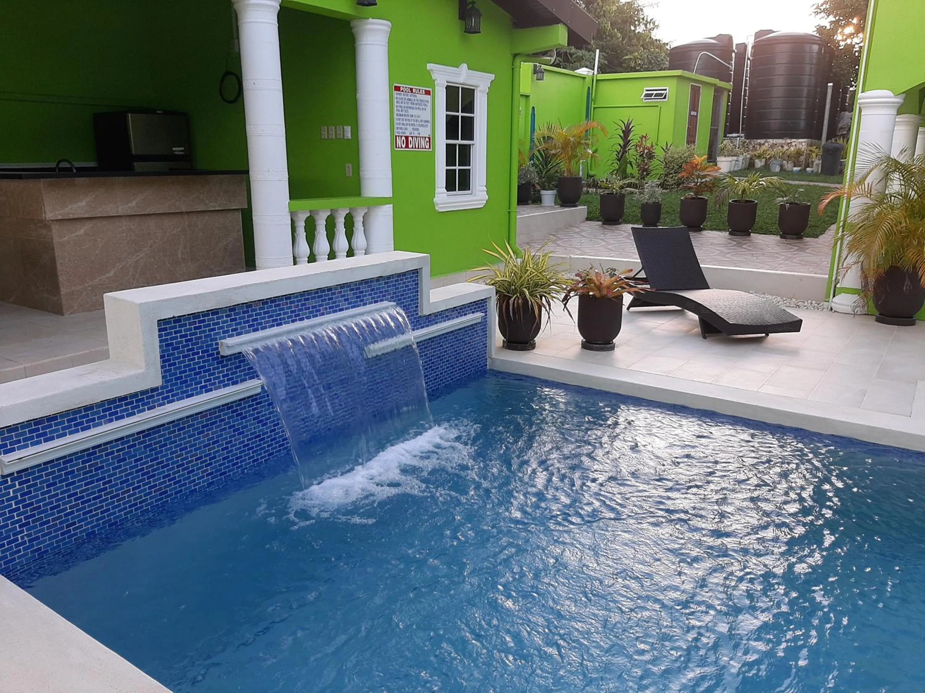 Pool view in PESHERES INN & SPA