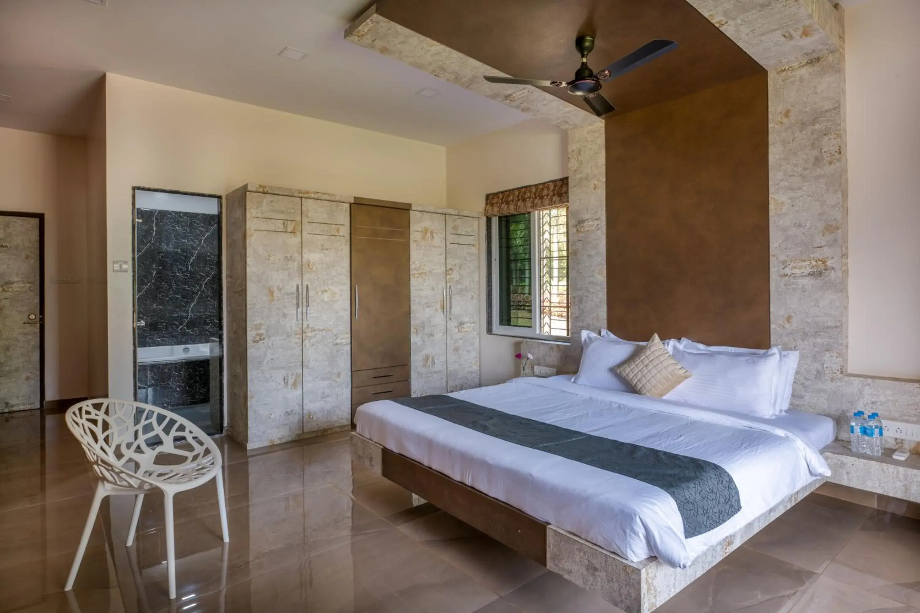 Bed in HillRock Resort & Villas, Neral-Karjat Bed in HillRock Resort & Villas, Neral-Karjat
