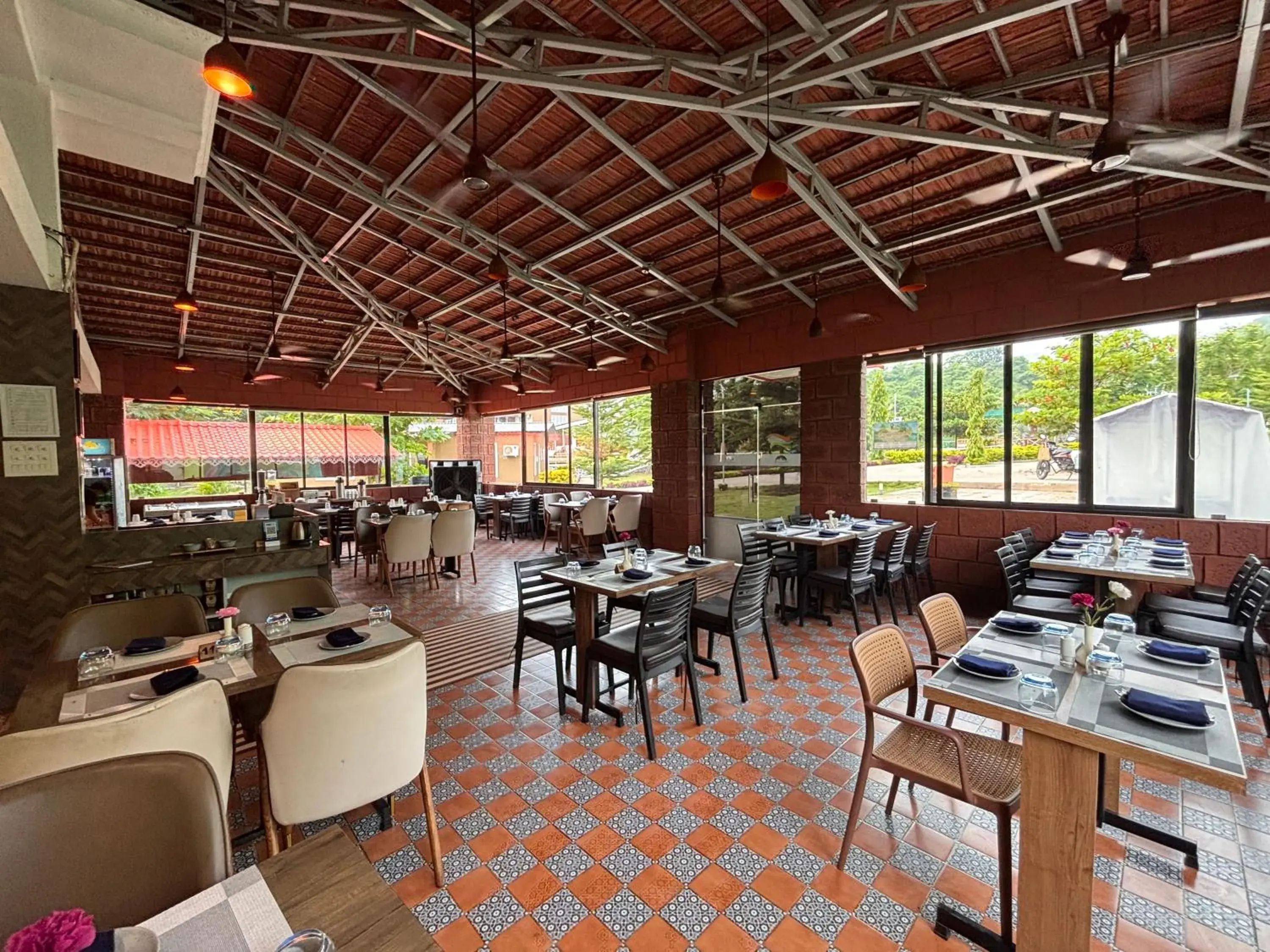 Breakfast in HillRock Resort & Villas, Neral-Karjat Breakfast in HillRock Resort & Villas, Neral-Karjat