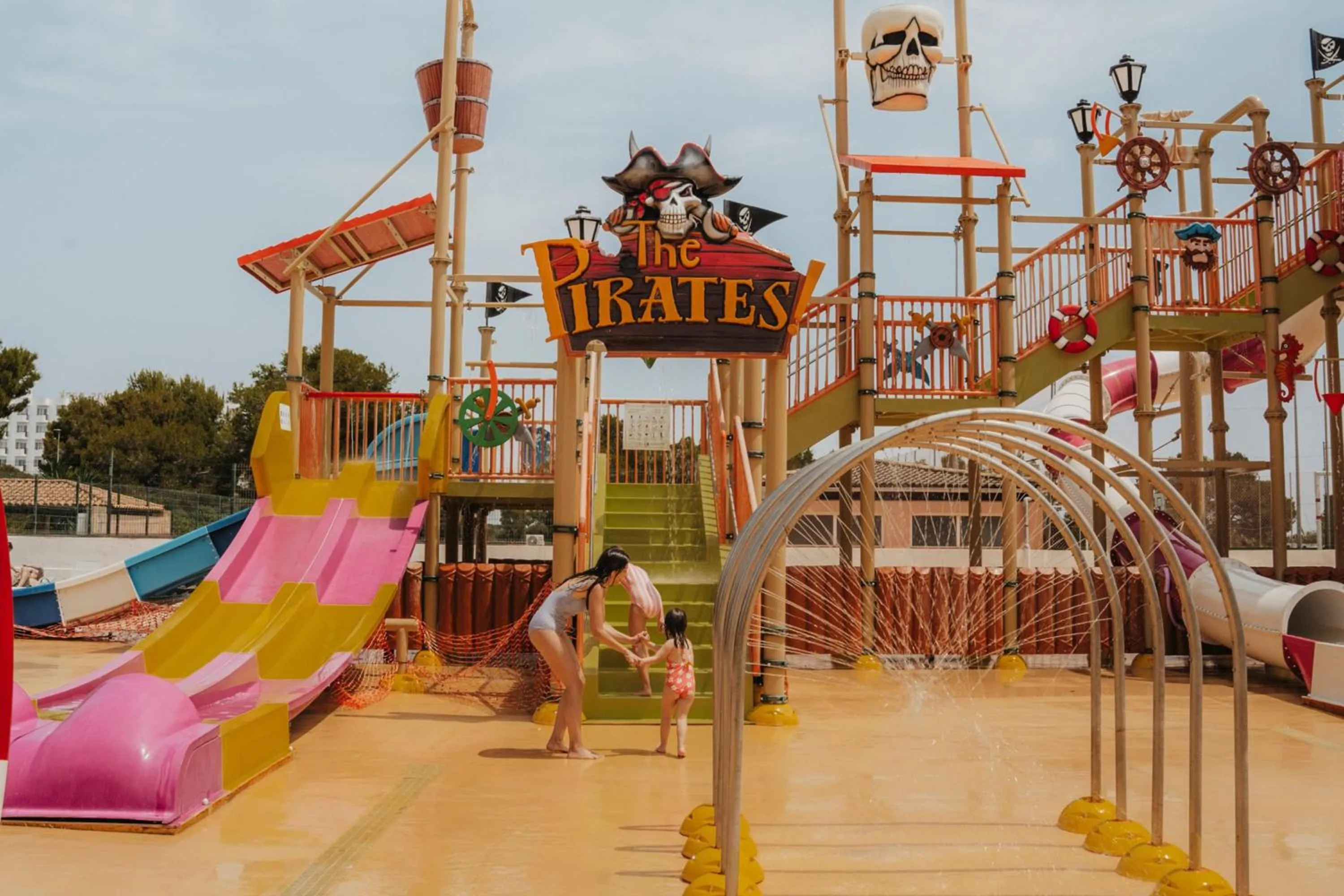 Aqua park in HYB Eurocalas