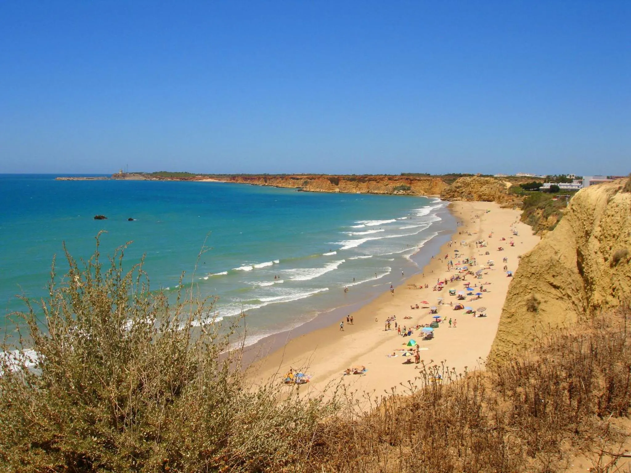 Beach in Garbí Costa Luz