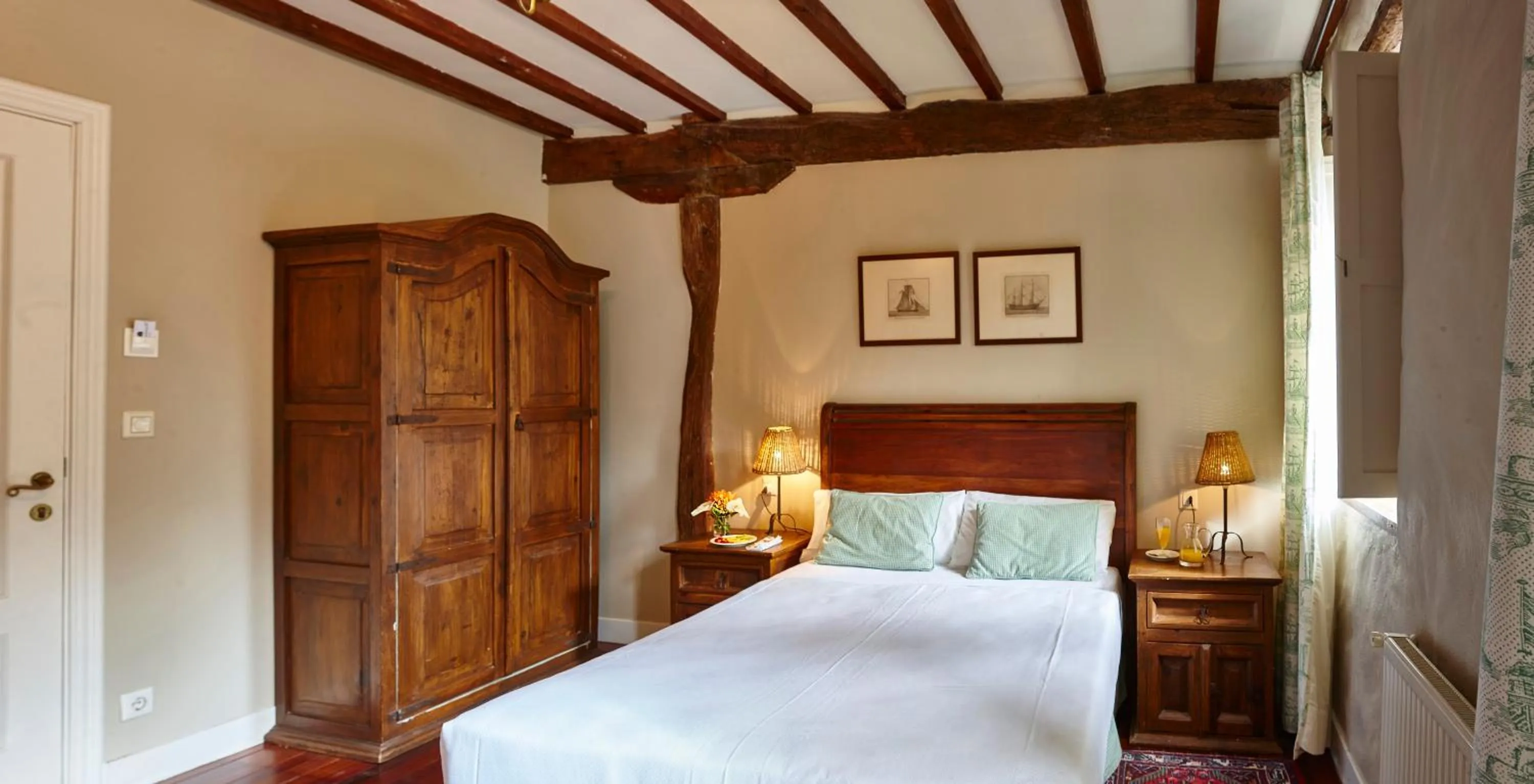 Bed in Hotel Zubieta