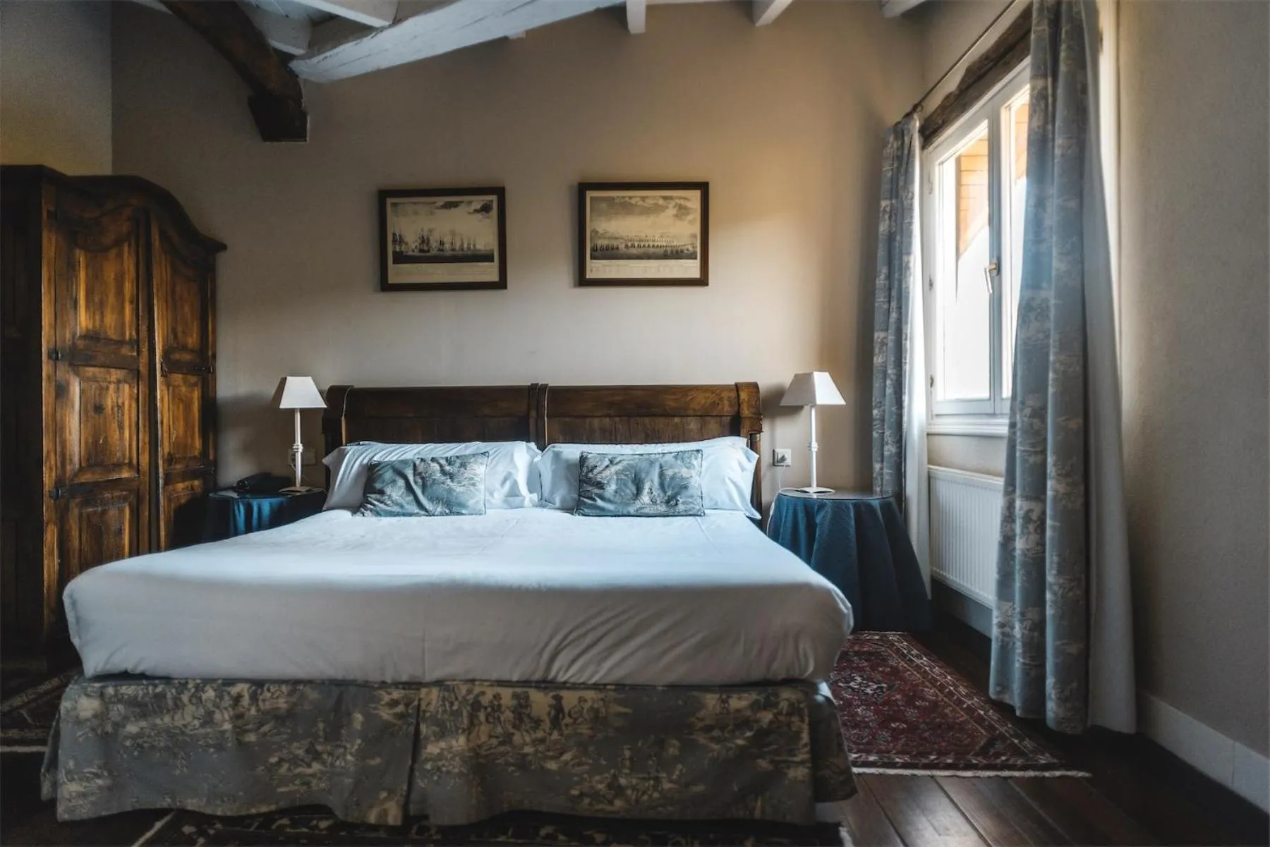 Bed in Hotel Zubieta