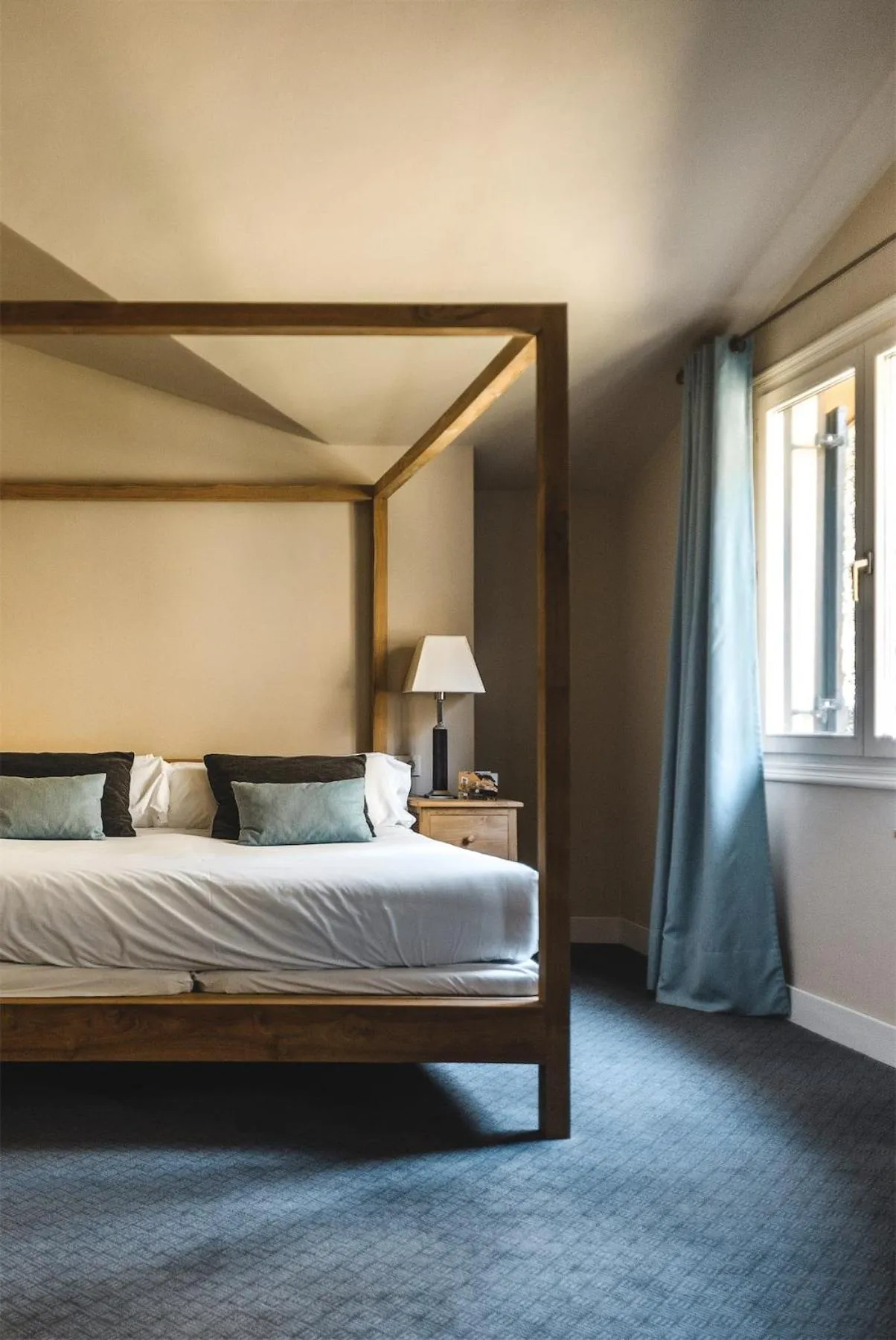 Bed in Hotel Zubieta