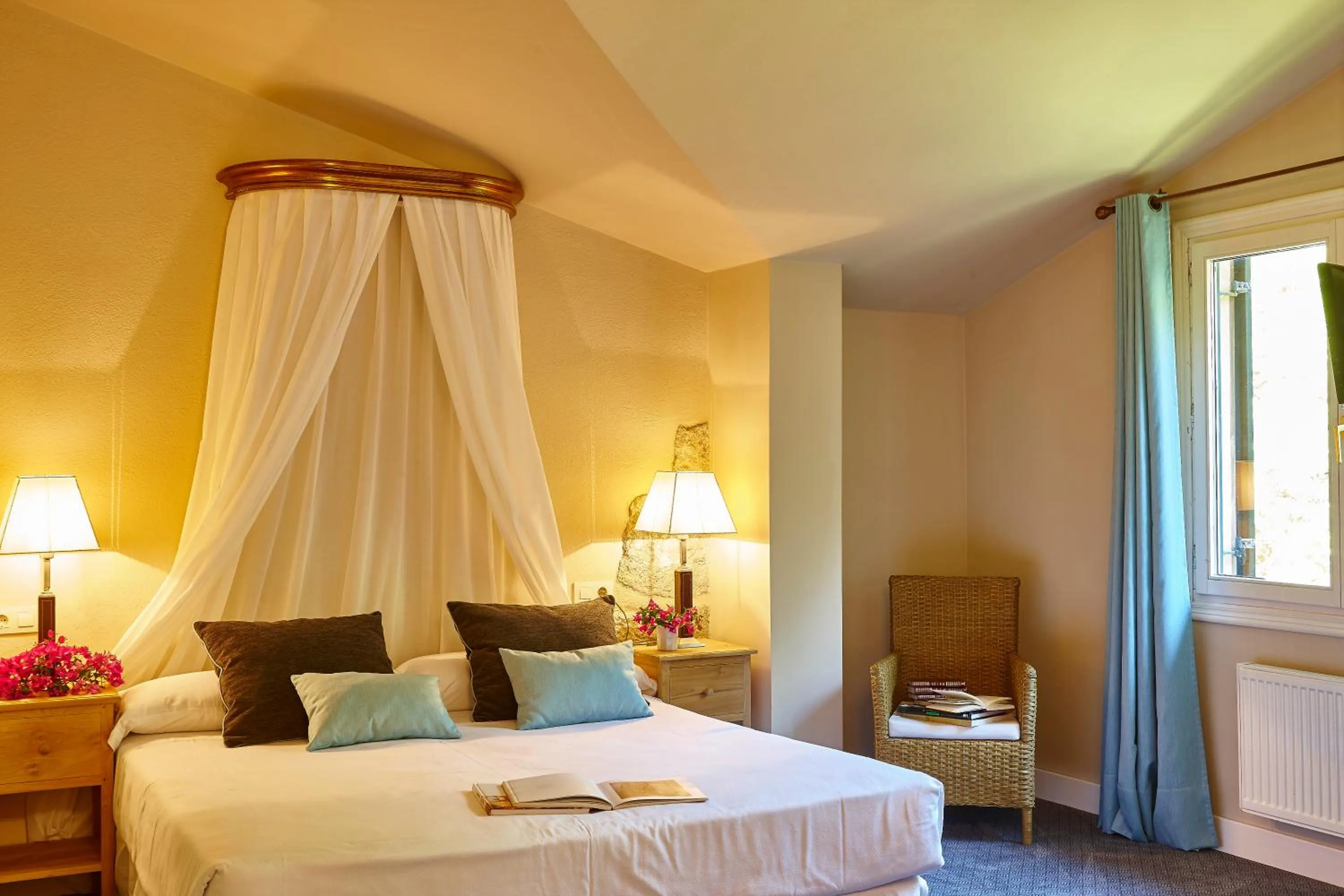 Bed in Hotel Zubieta