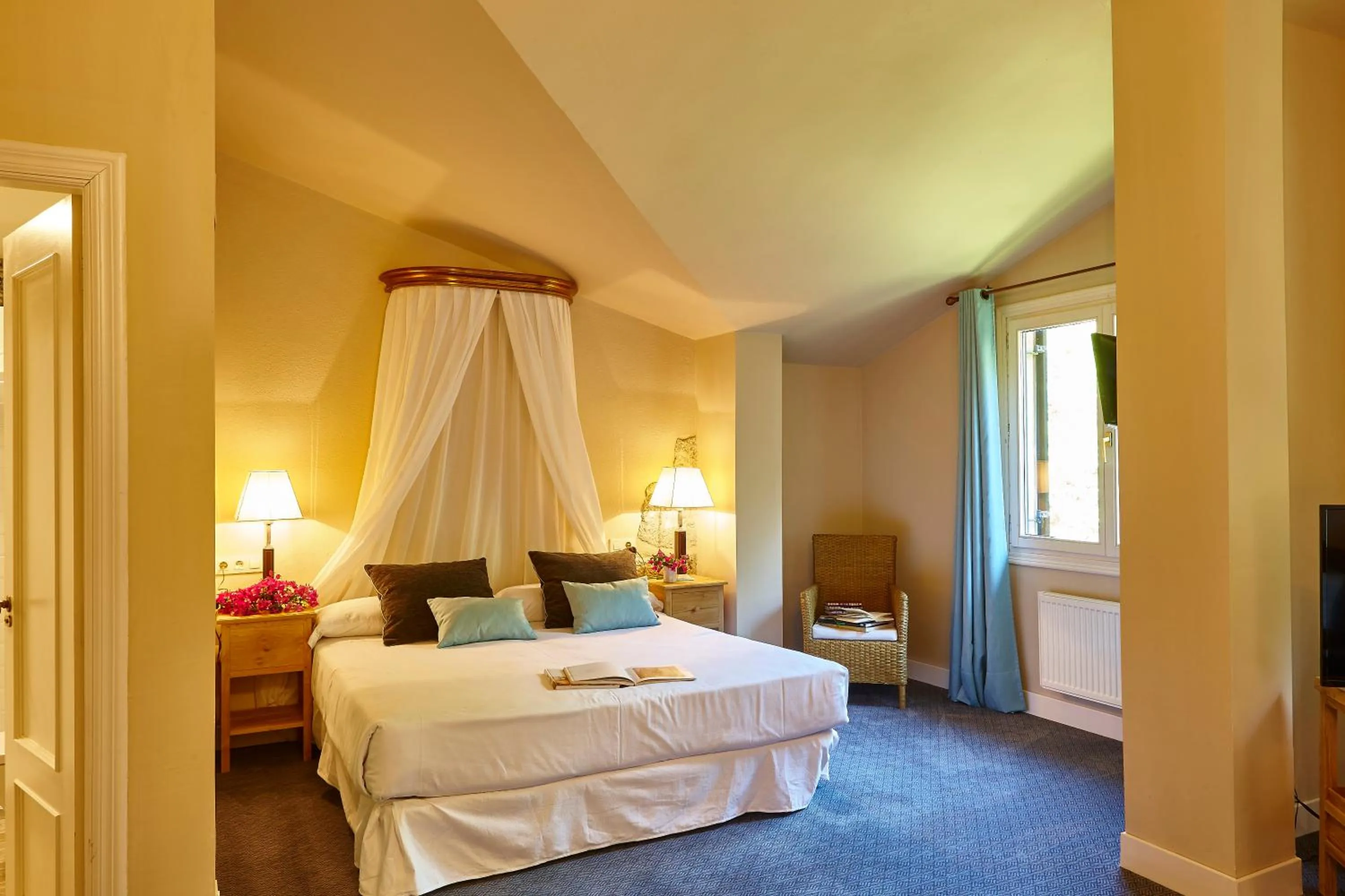 Bed in Hotel Zubieta