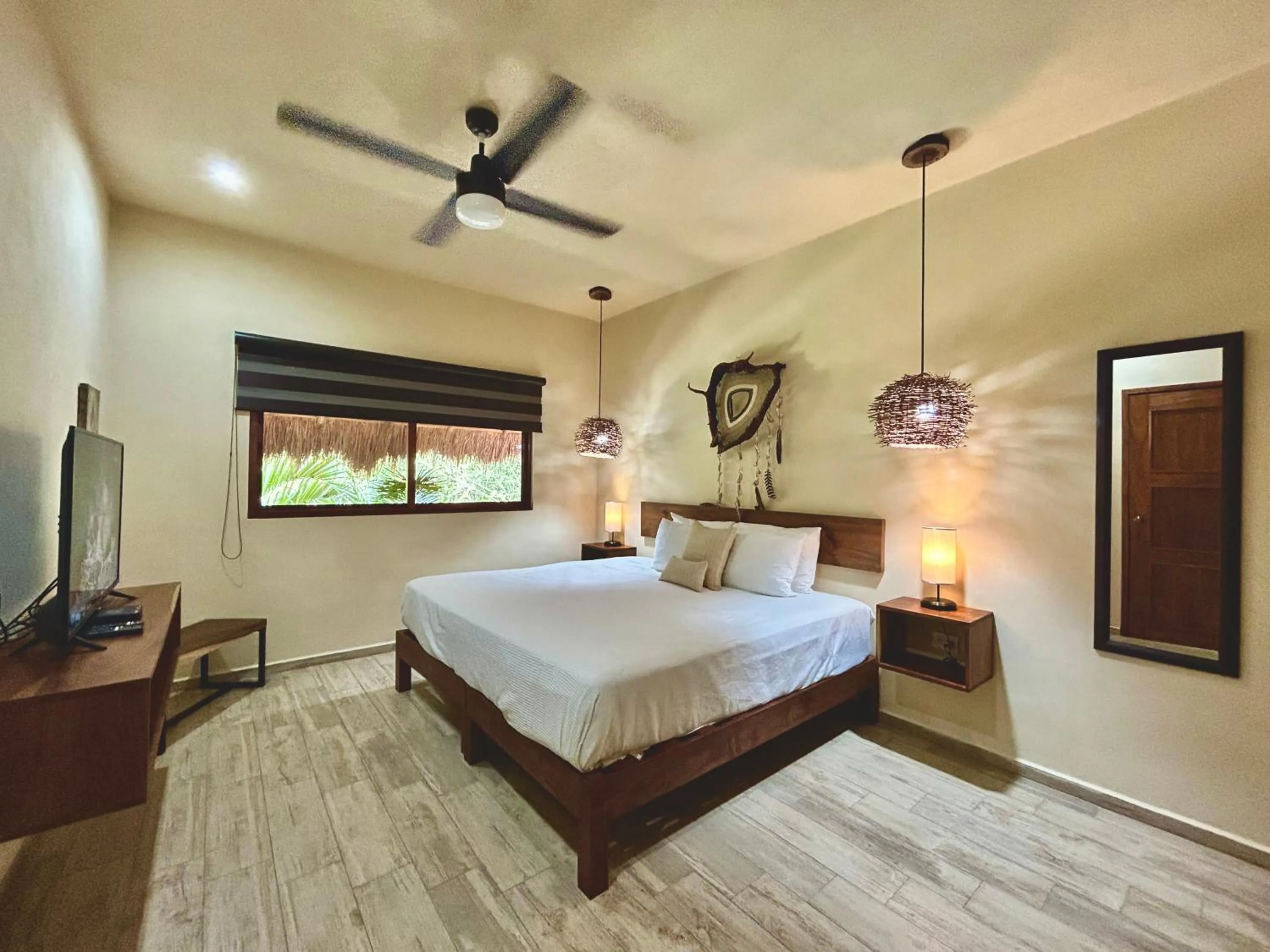 Bed in Aldea Xaan Ha Tulum