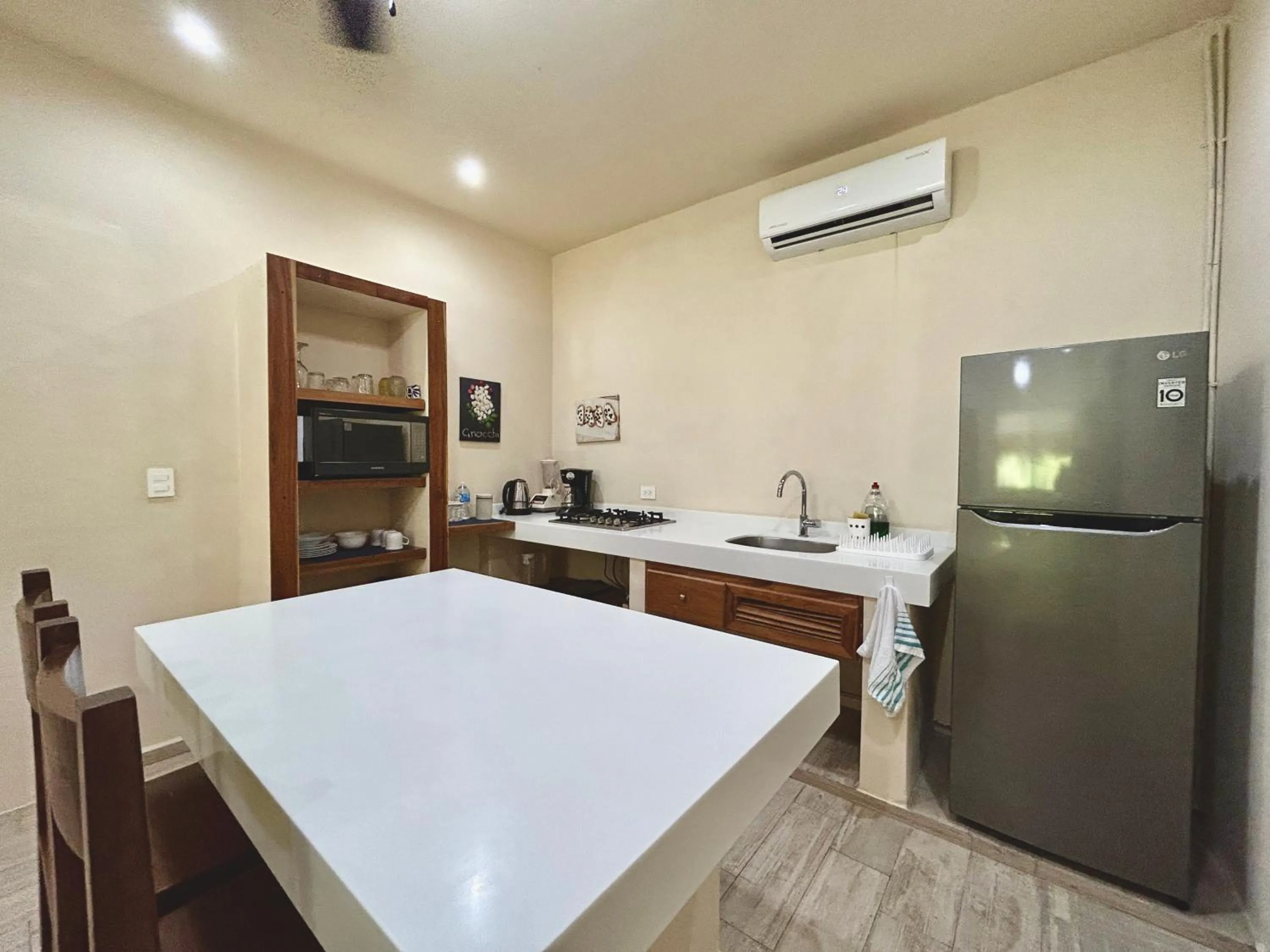 Kitchen or kitchenette in Aldea Xaan Ha Tulum