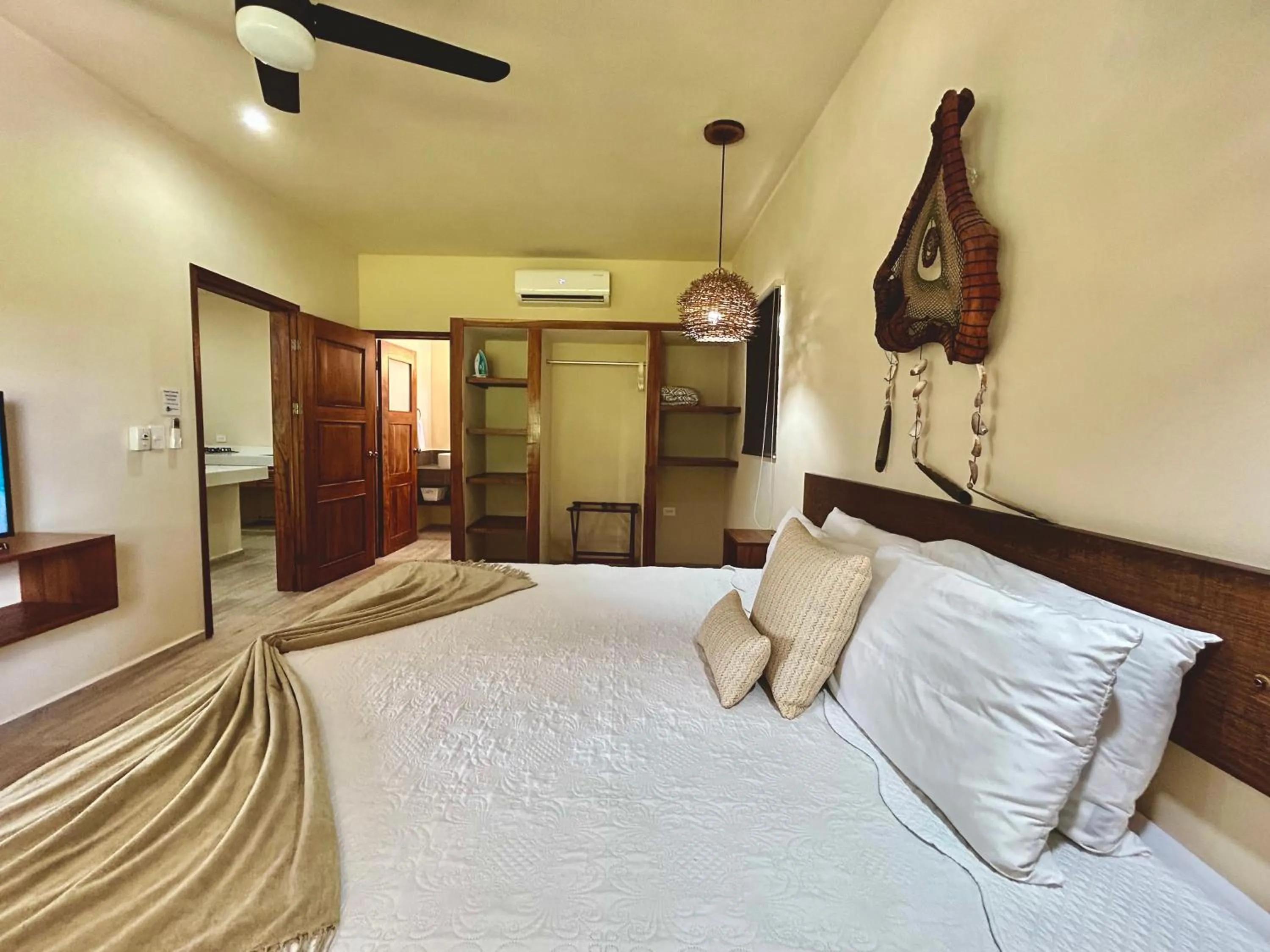 Bed in Aldea Xaan Ha Tulum