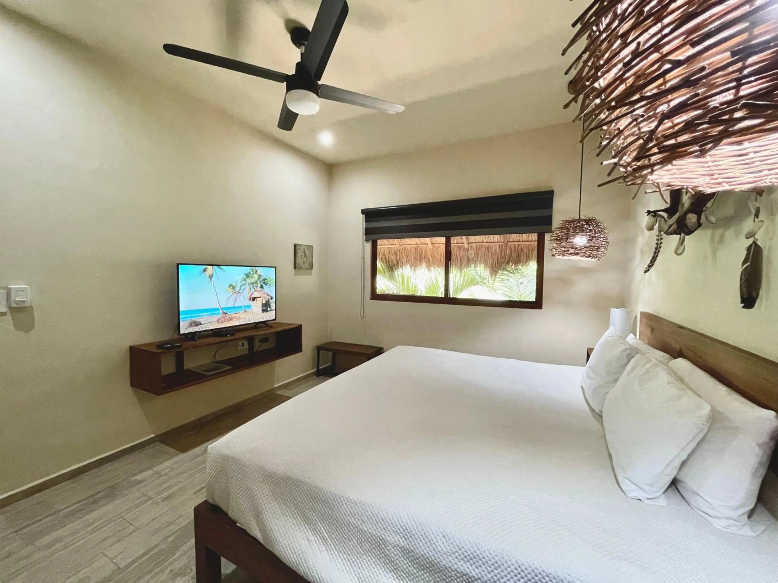 Bed in Aldea Xaan Ha Tulum