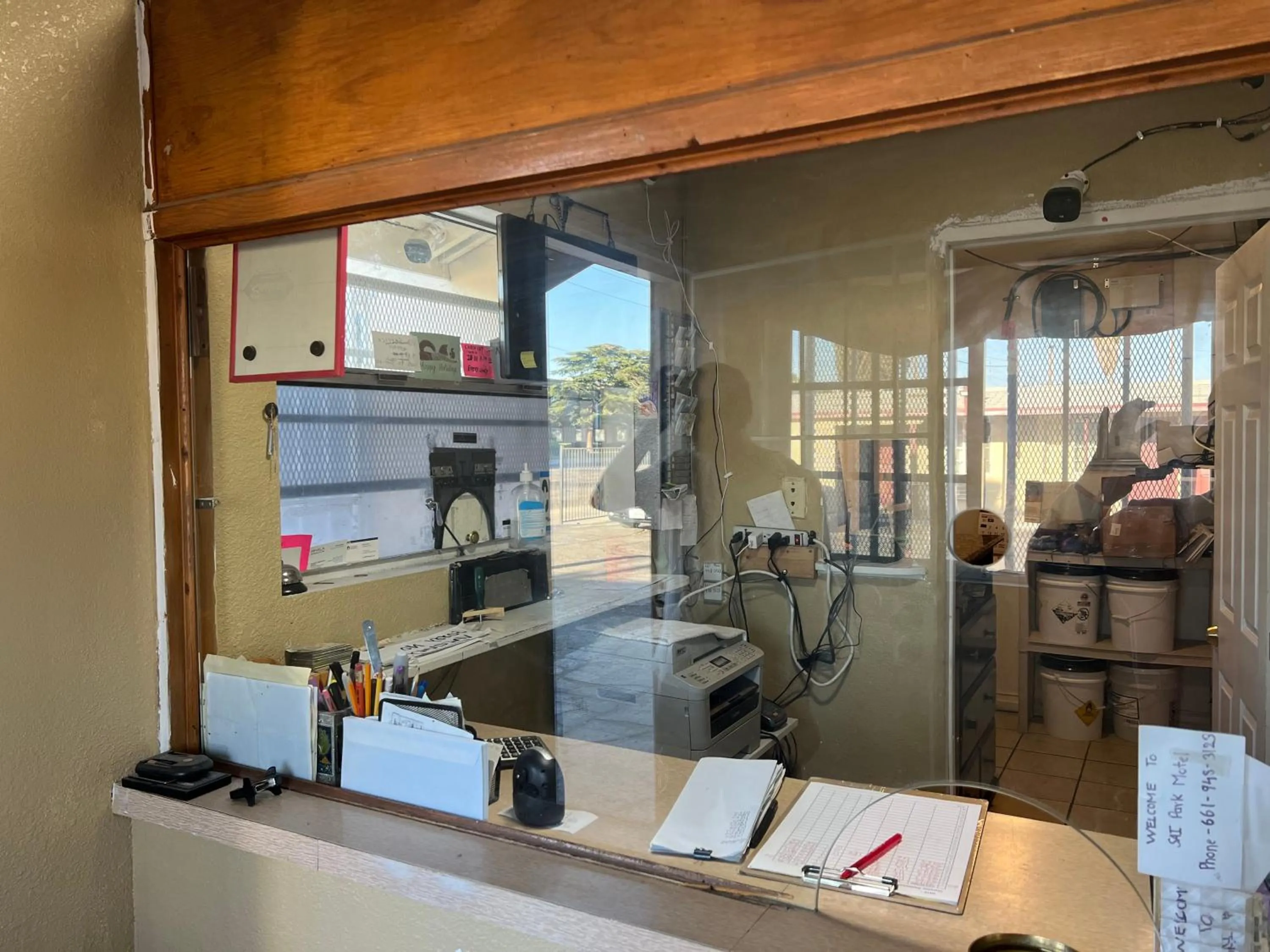 Lobby or reception in Sai Park Motel