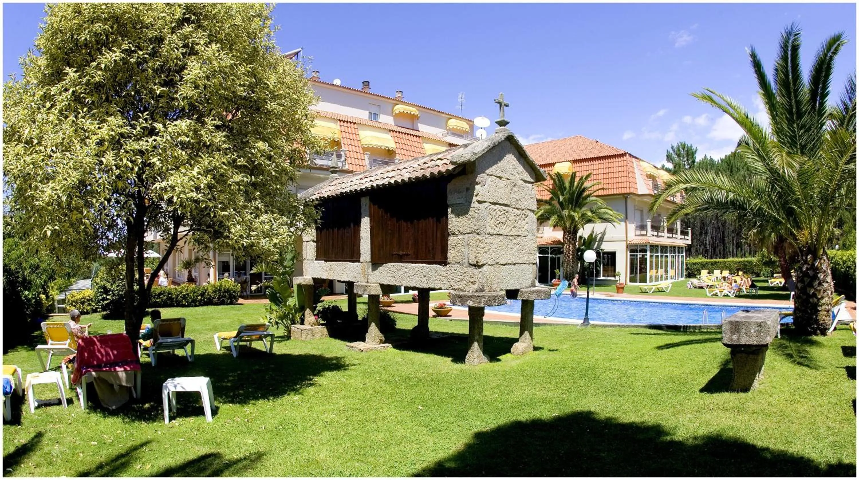 Children play ground in Hotel Spa Atlántico San Vicente do Mar