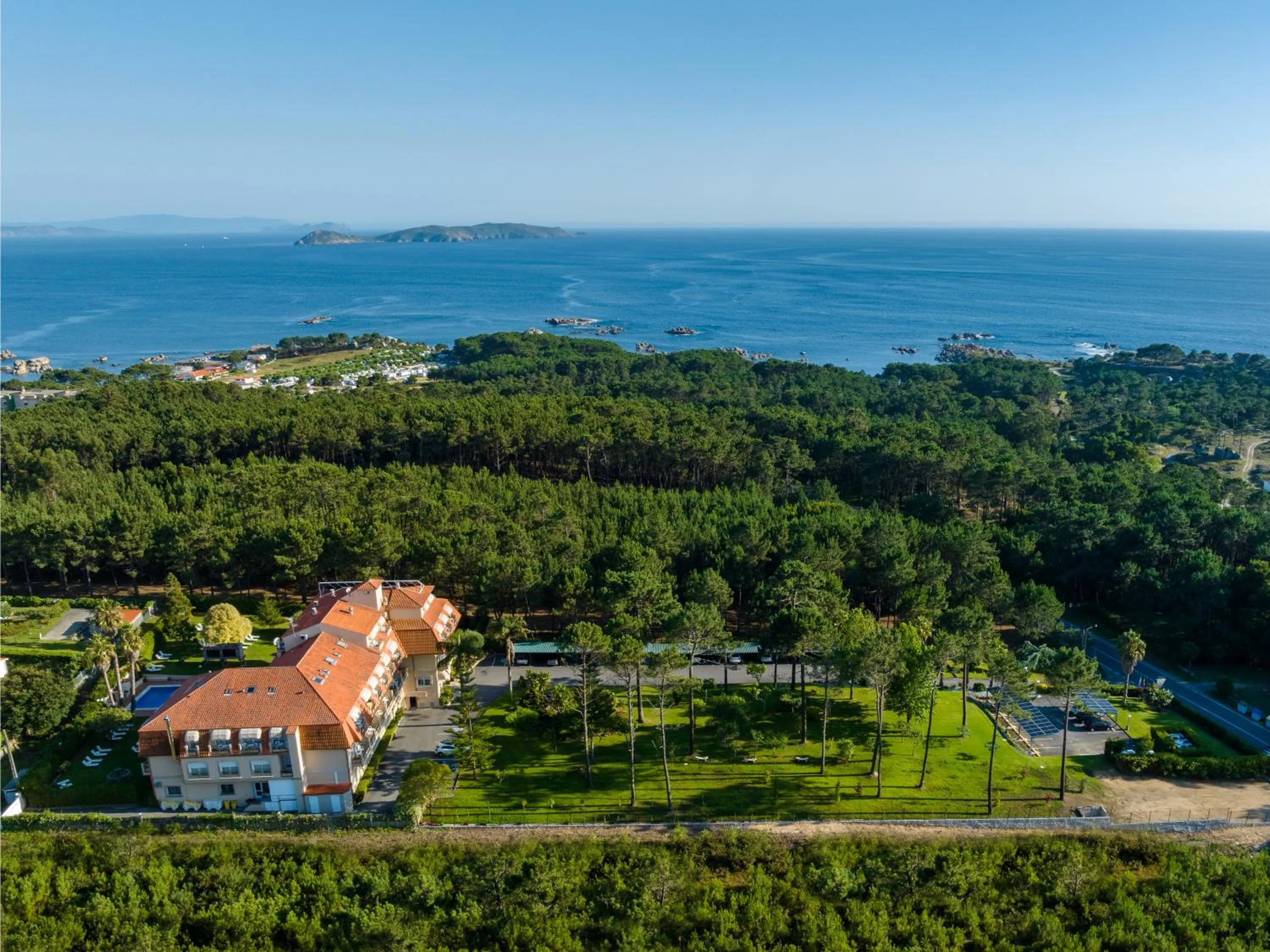 Bird's eye view in Hotel Spa Atlántico San Vicente do Mar