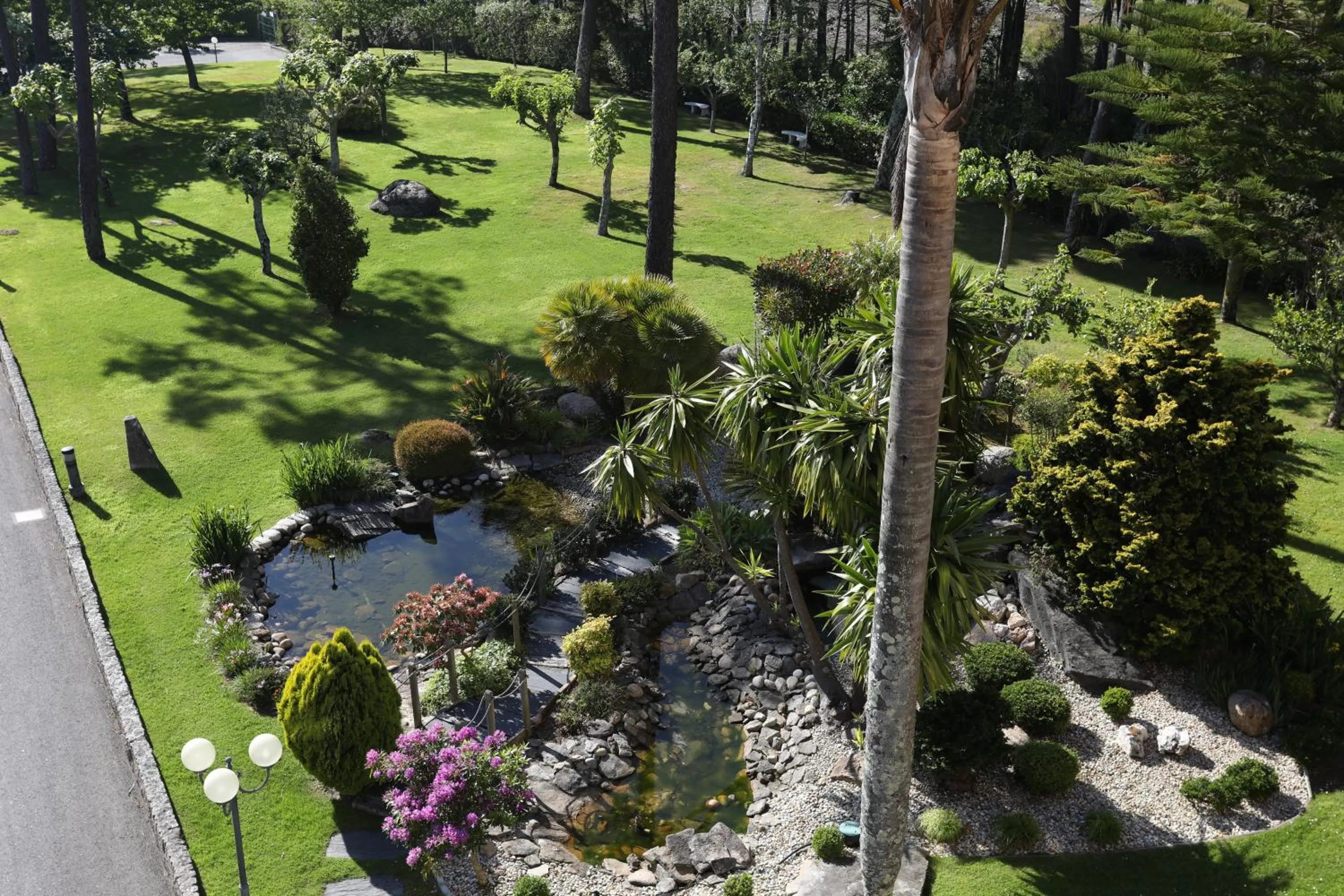 Garden in Hotel Spa Atlántico San Vicente do Mar