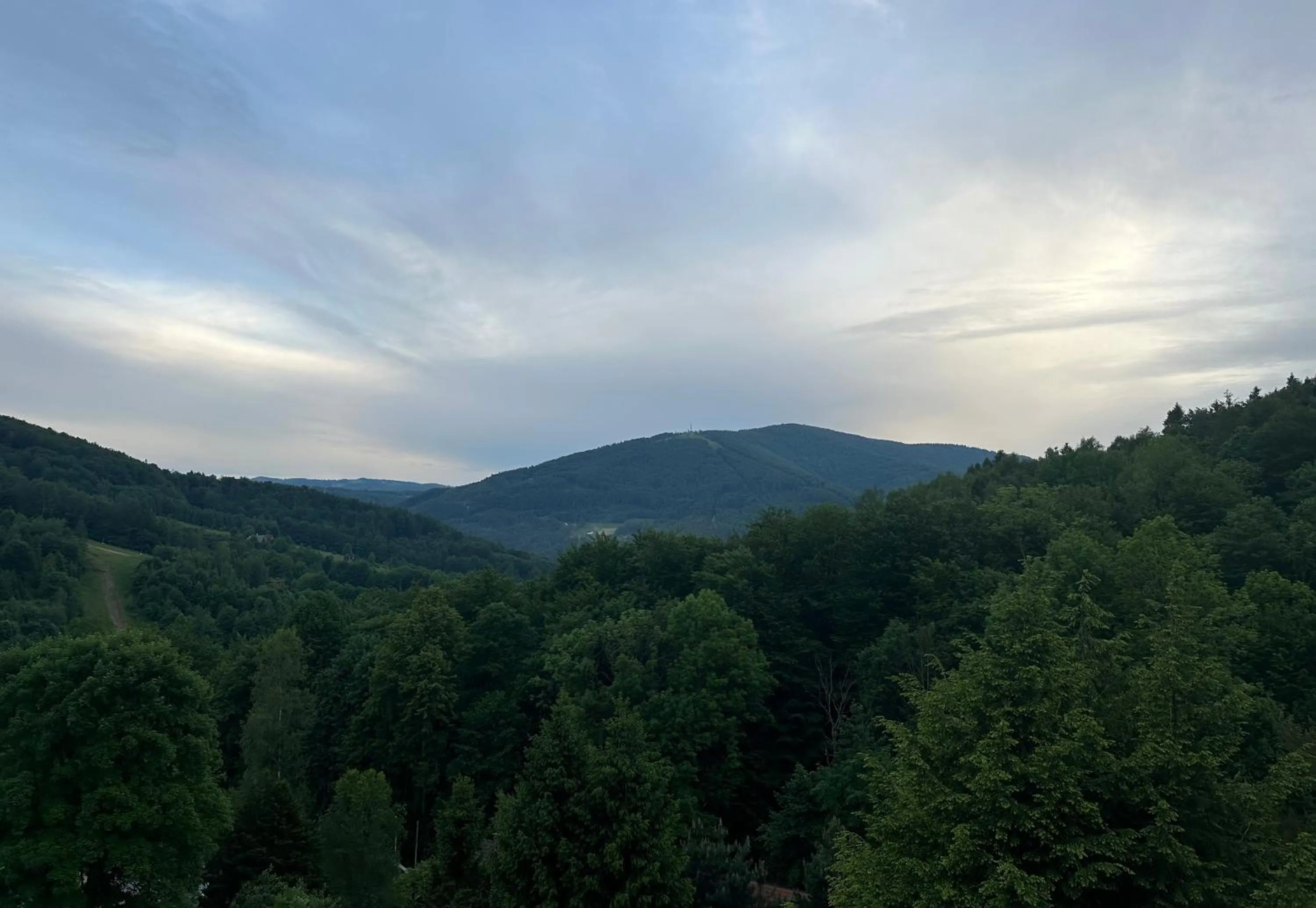 Natural landscape in Ondraszek