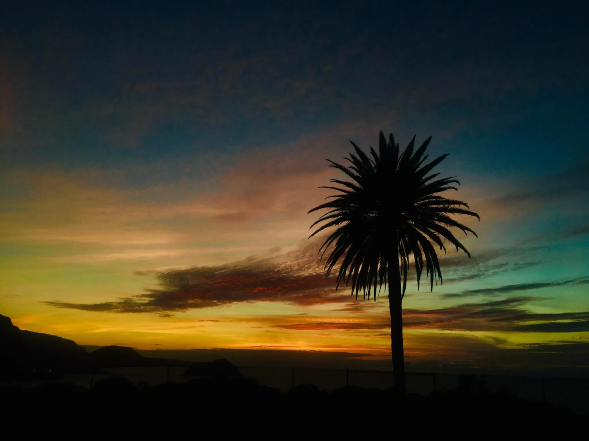Sunset in Hotel El Patio