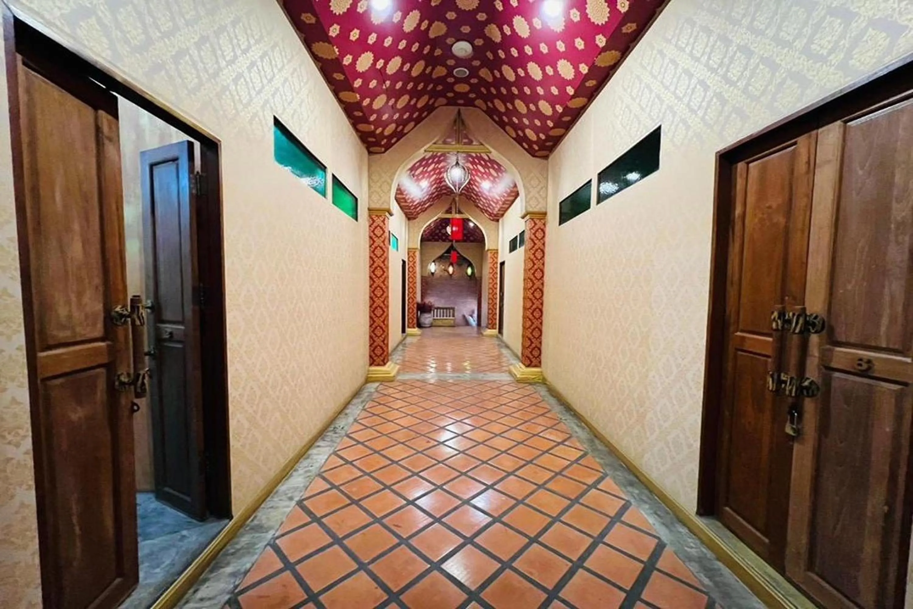 Decorative detail in Amethyst Hotel Chiang Mai