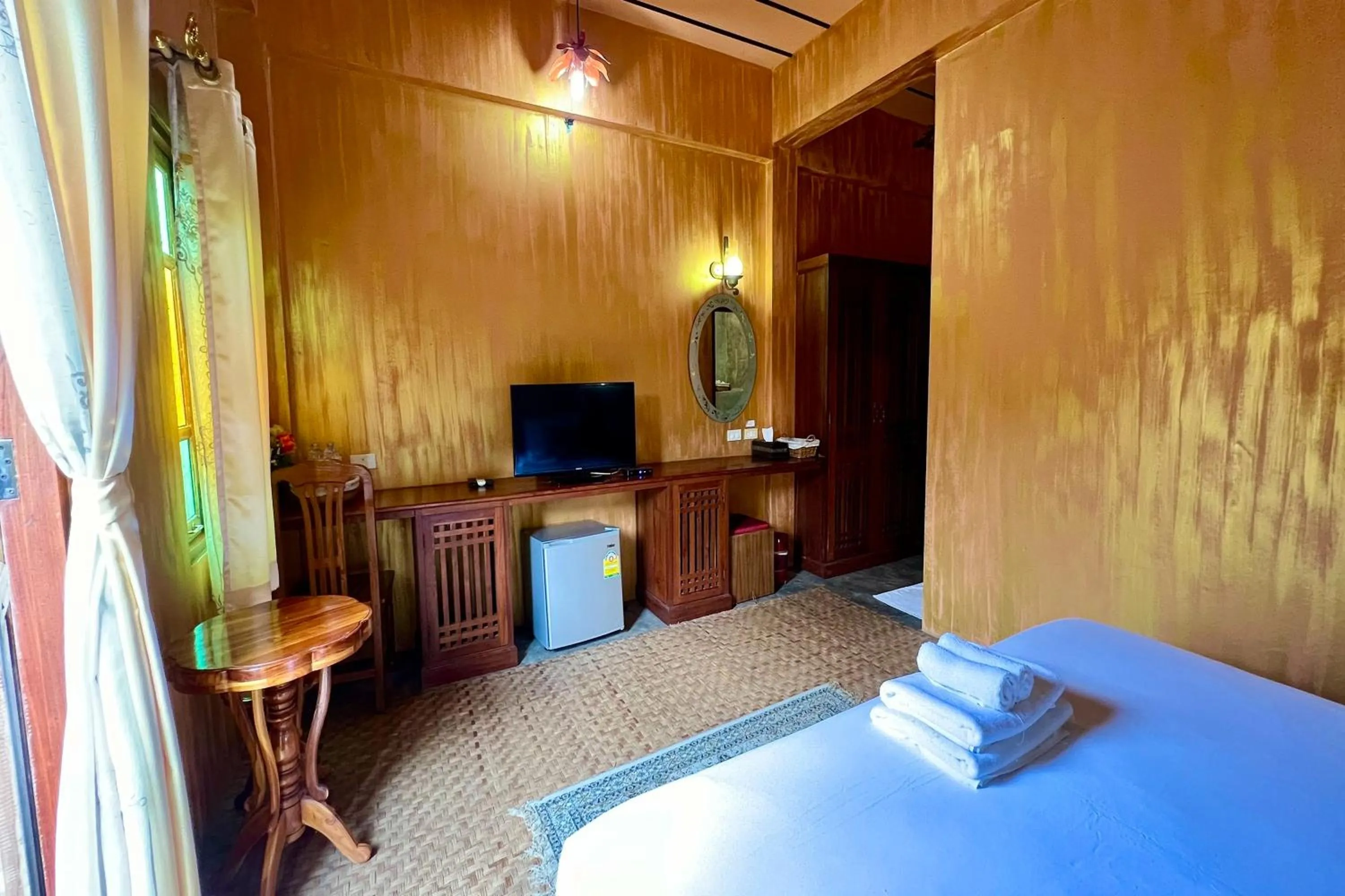 Bed in Amethyst Hotel Chiang Mai