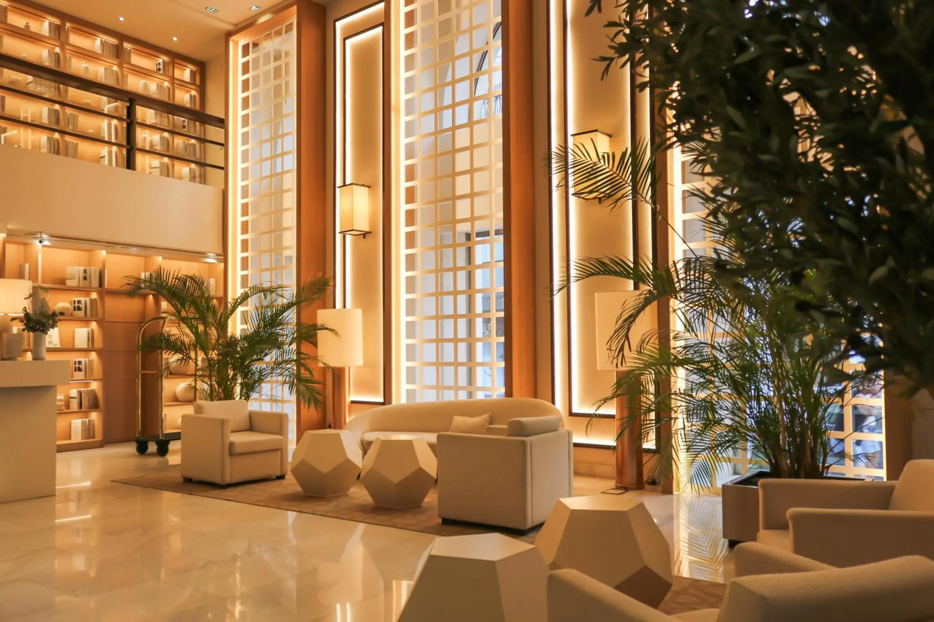 Lobby or reception in Hospes Amérigo, Alicante, a Member of Design Hotels Lobby or reception in Hospes Amérigo, Alicante, a Member of Design Hotels