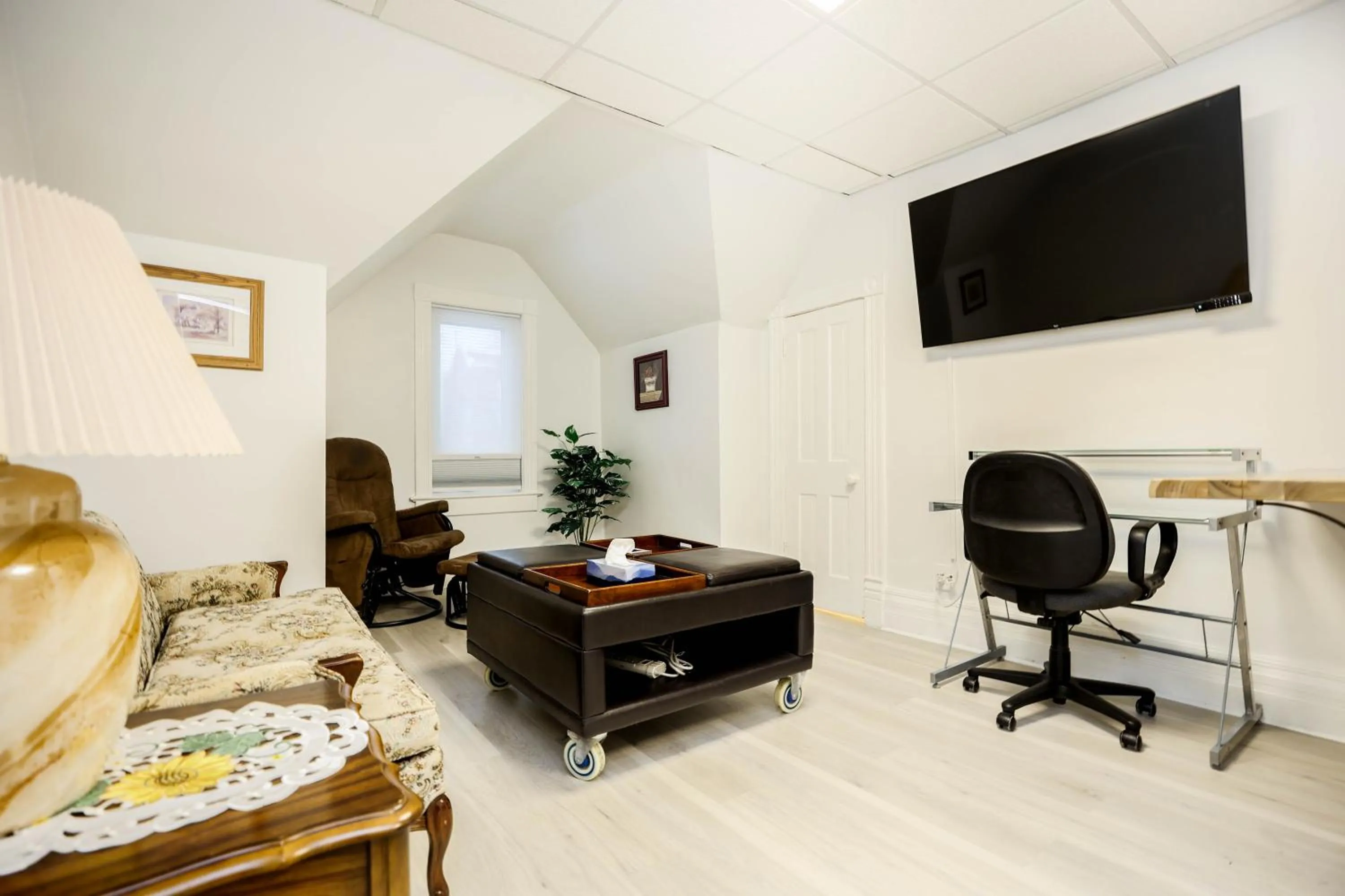 Living room in Wolseley the heart of the city !