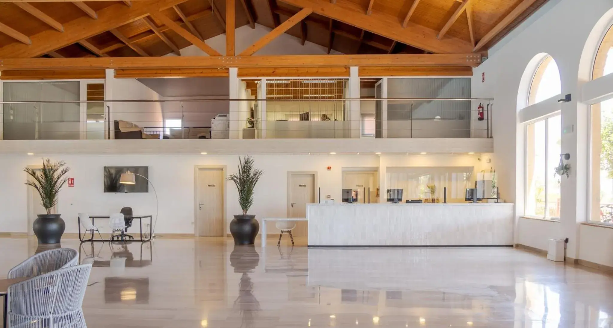 Lobby or reception in Ilunion Sancti Petri Lobby or reception in Ilunion Sancti Petri