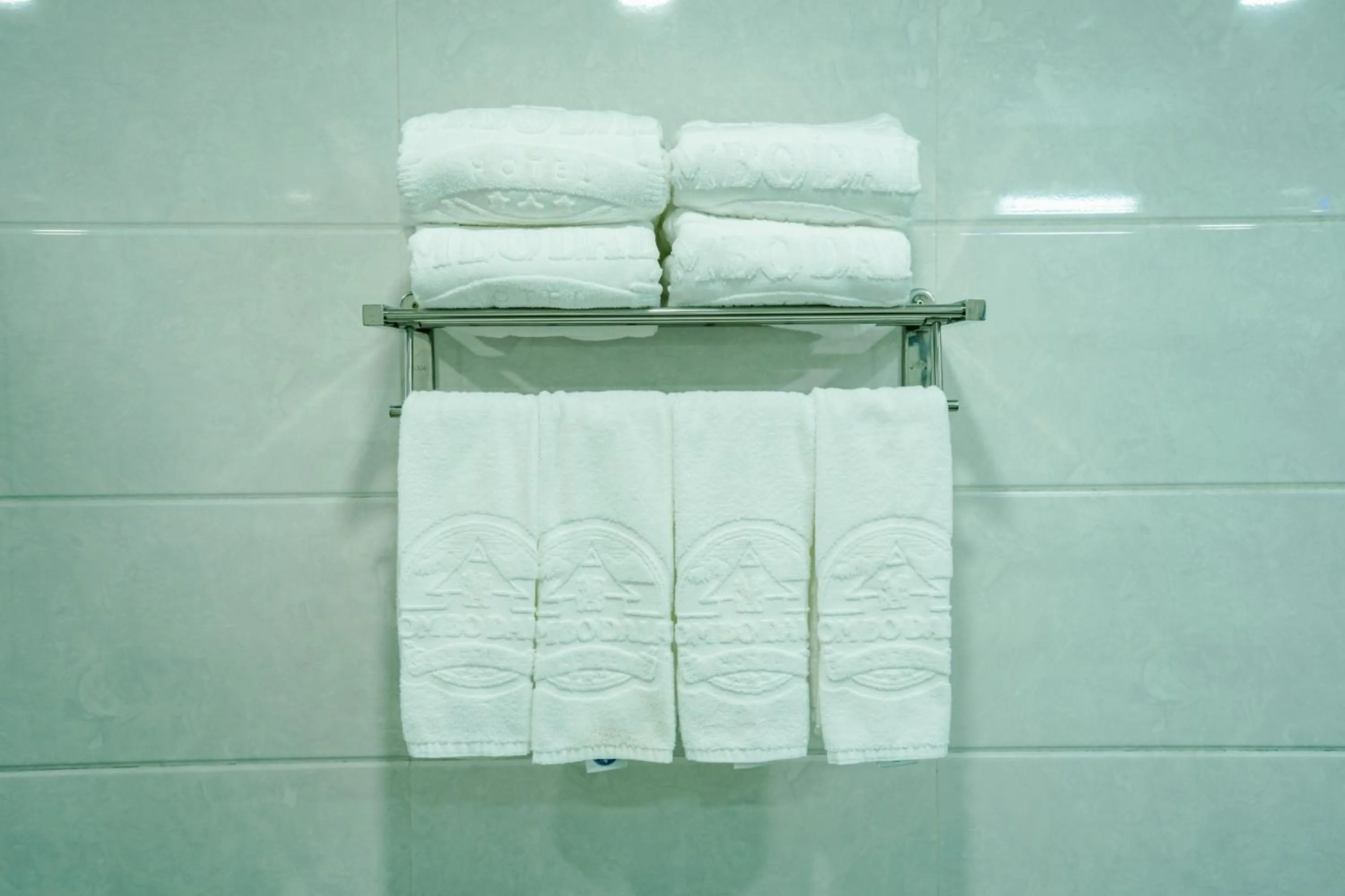 towels in Bombo DaLat Hotel