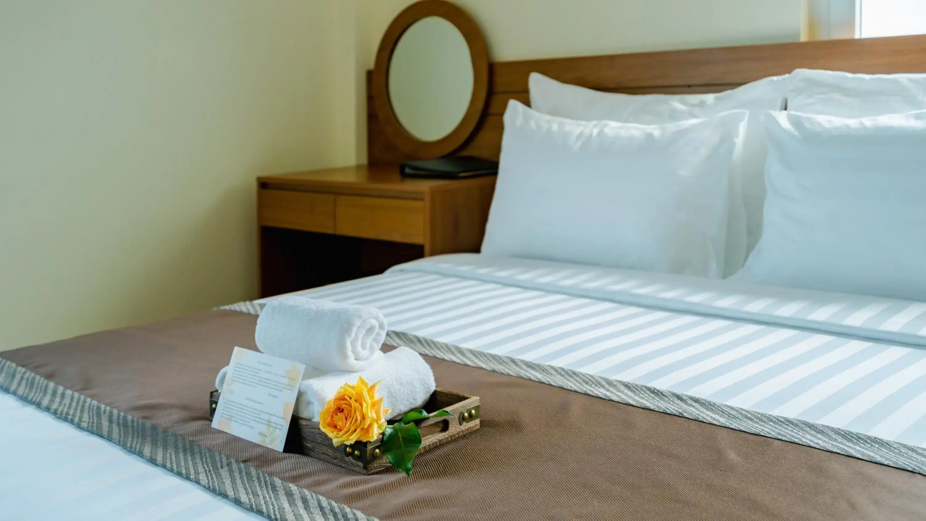 Property building, Bed in Bombo DaLat Hotel Property building, Bed in Bombo DaLat Hotel