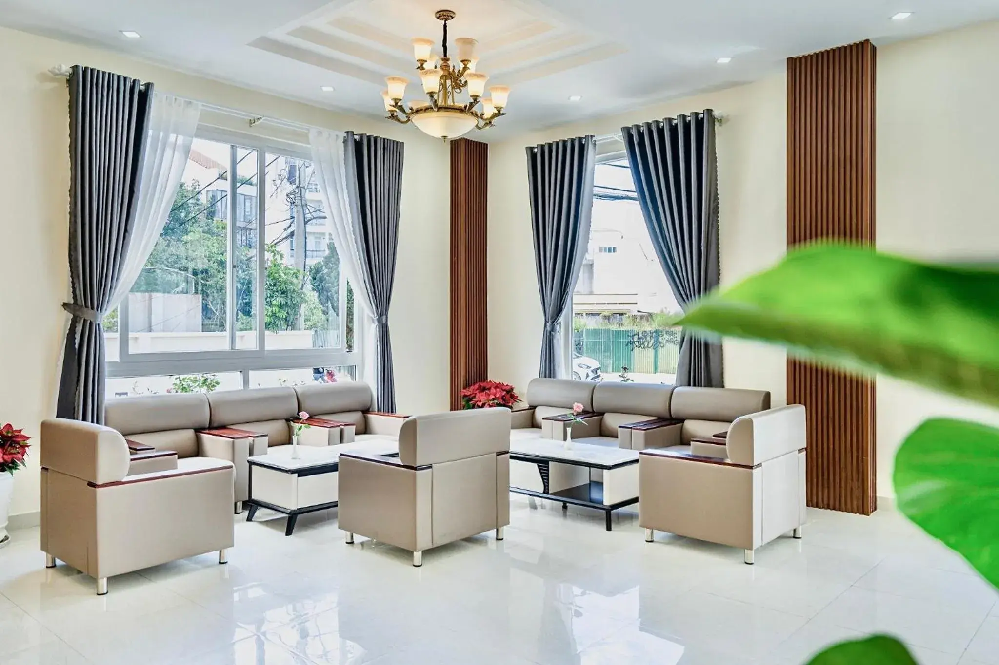 Lobby or reception in Bombo DaLat Hotel Lobby or reception in Bombo DaLat Hotel