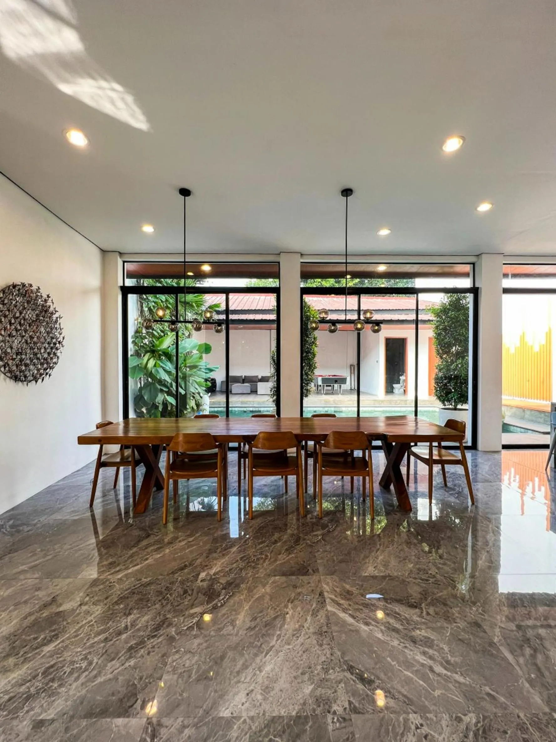 Dining area in LeRoca Villa