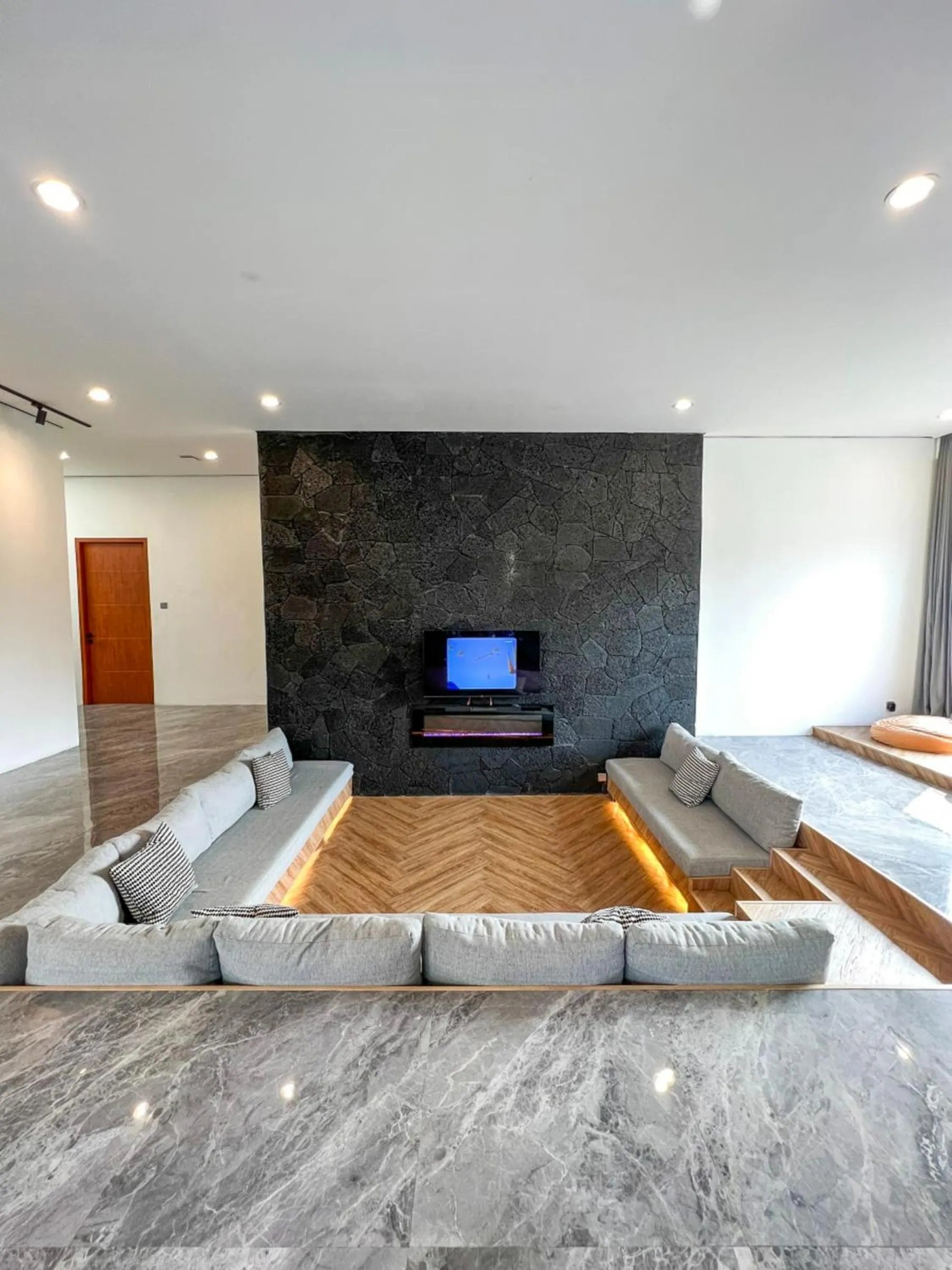 Living room in LeRoca Villa