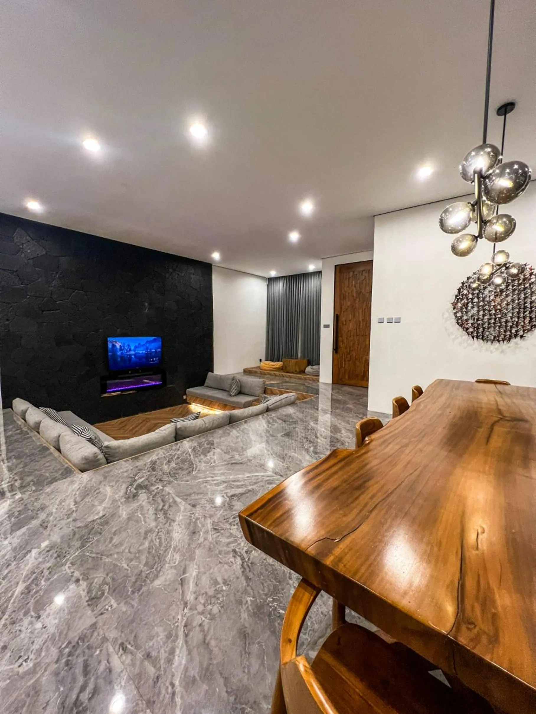 Living room in LeRoca Villa