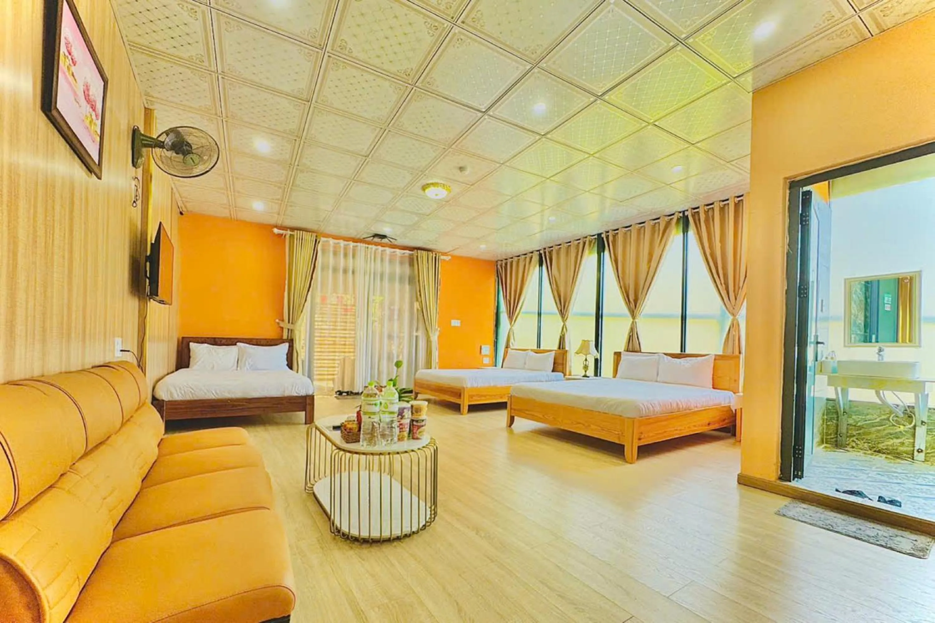 Bedroom, Bed in Pine Forest House Dalat