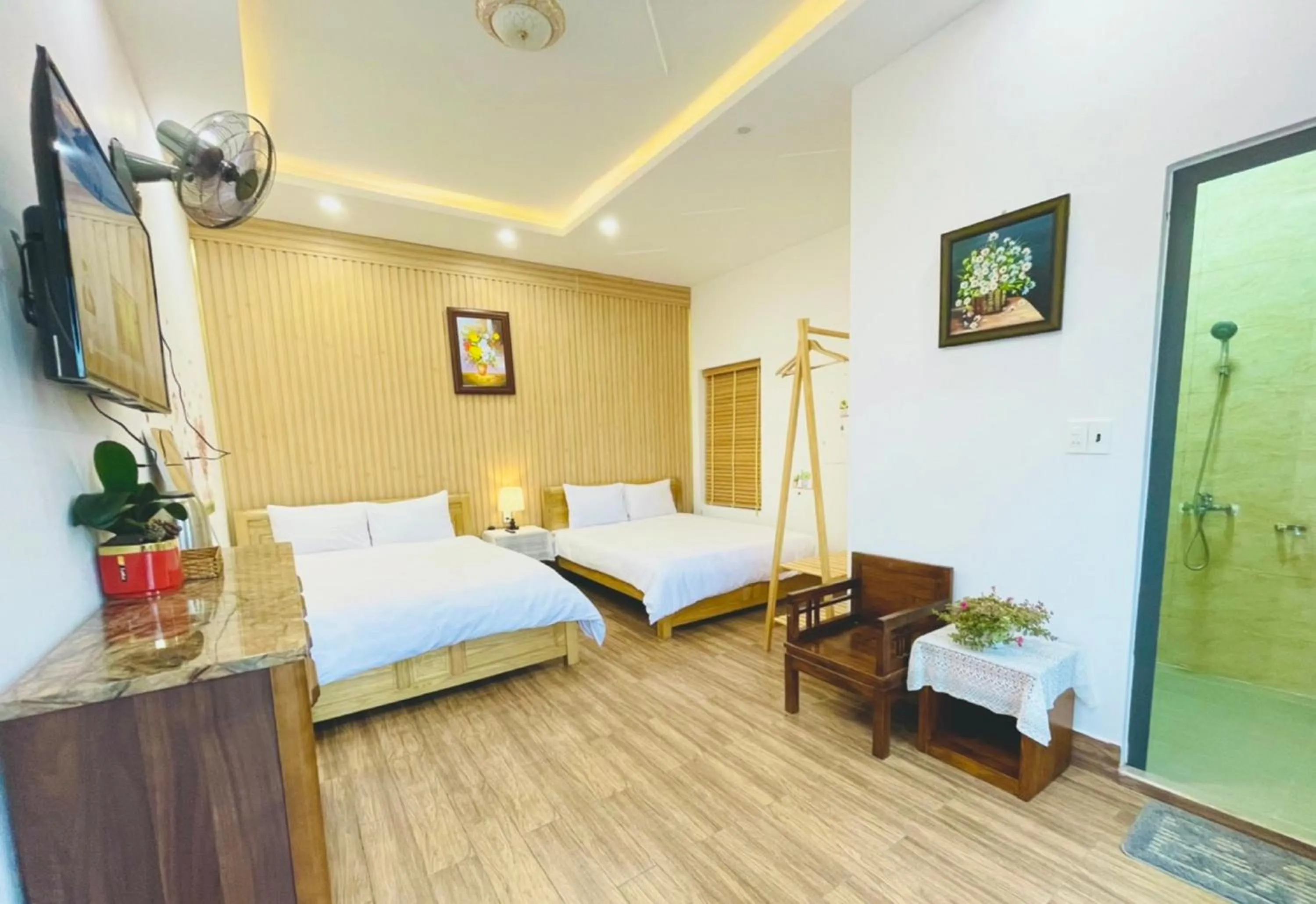 Bedroom, Bed in Pine Forest House Dalat