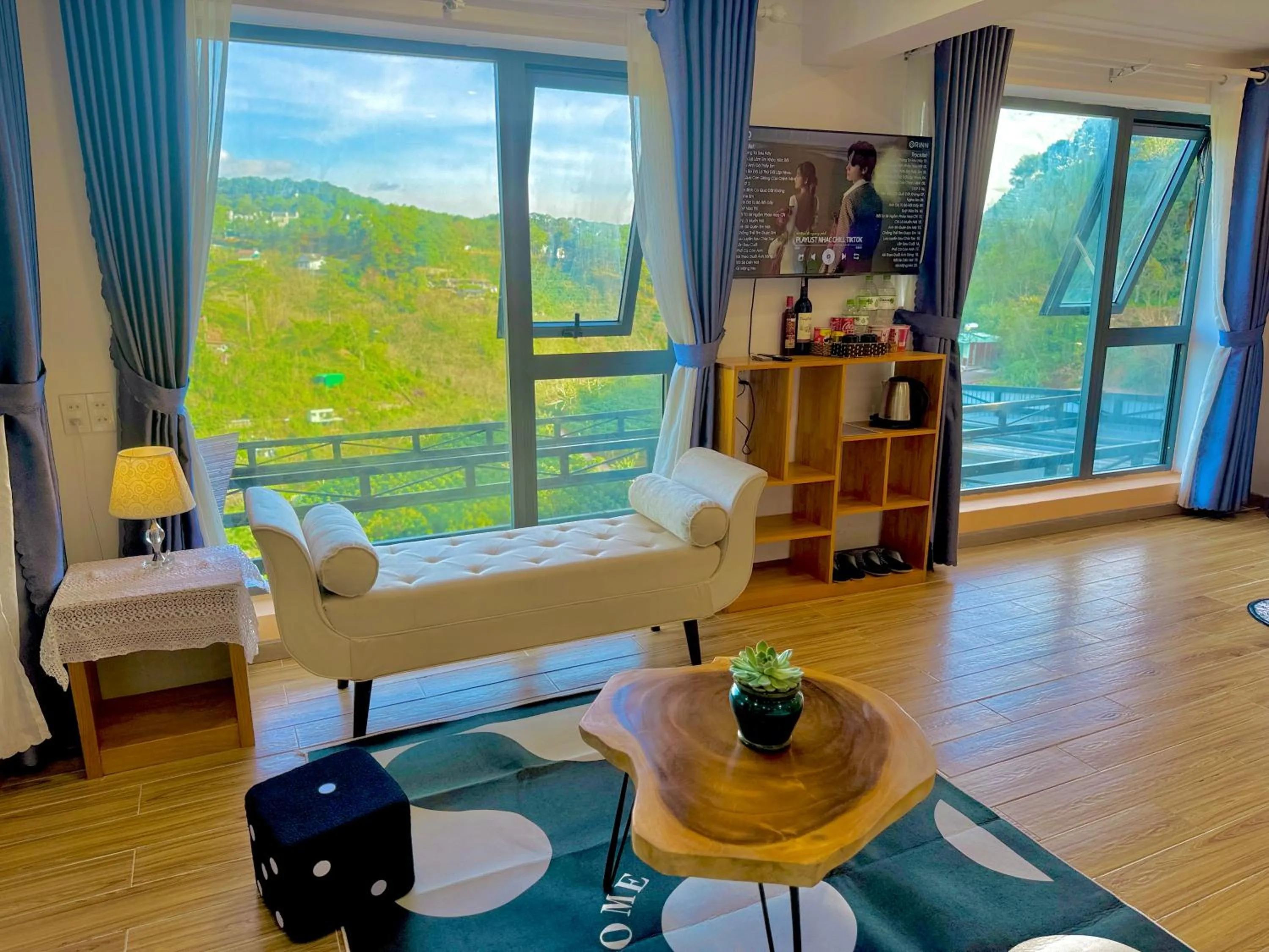 View (from property/room) in Pine Forest House Dalat