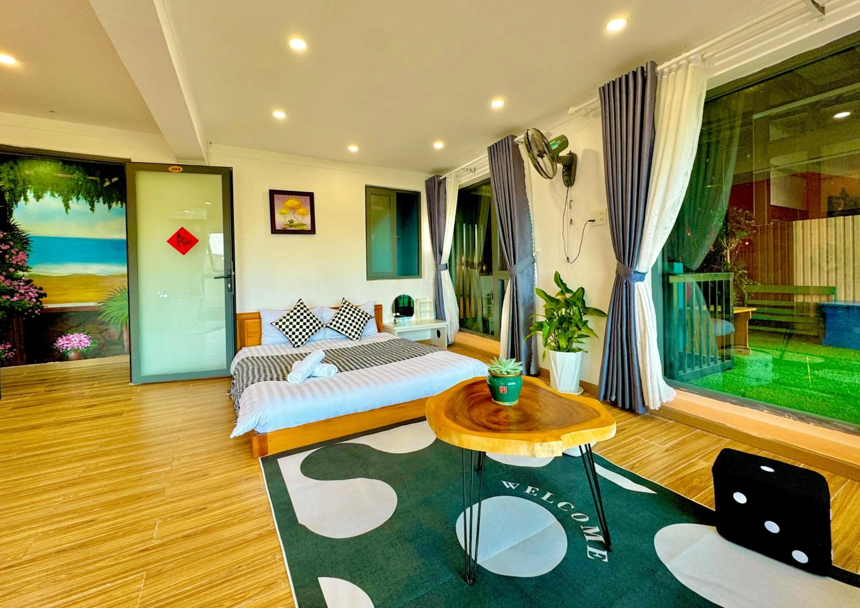 Bedroom in Pine Forest House Dalat