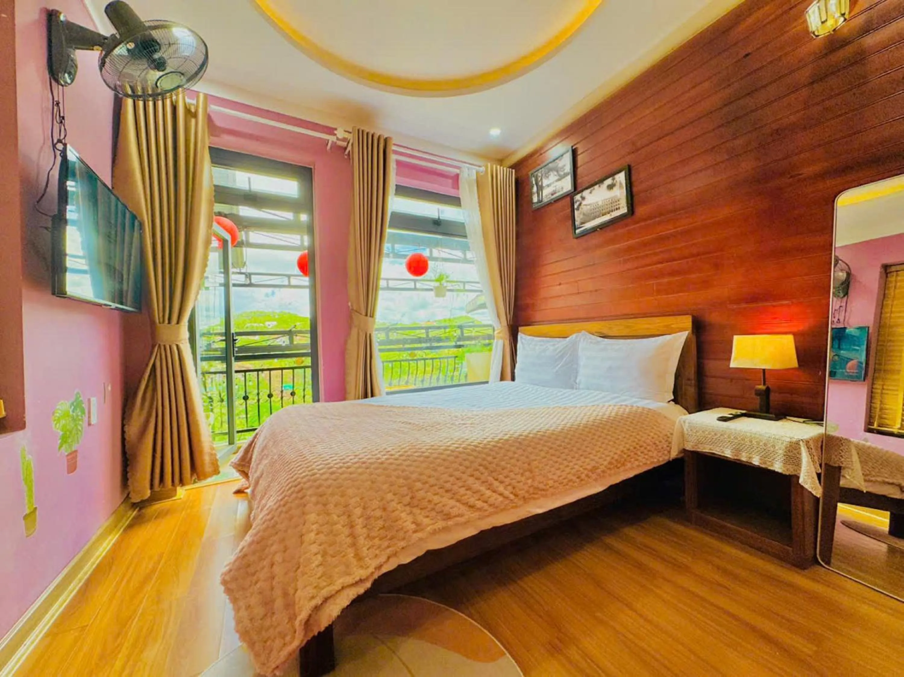 Bedroom, Bed in Pine Forest House Dalat