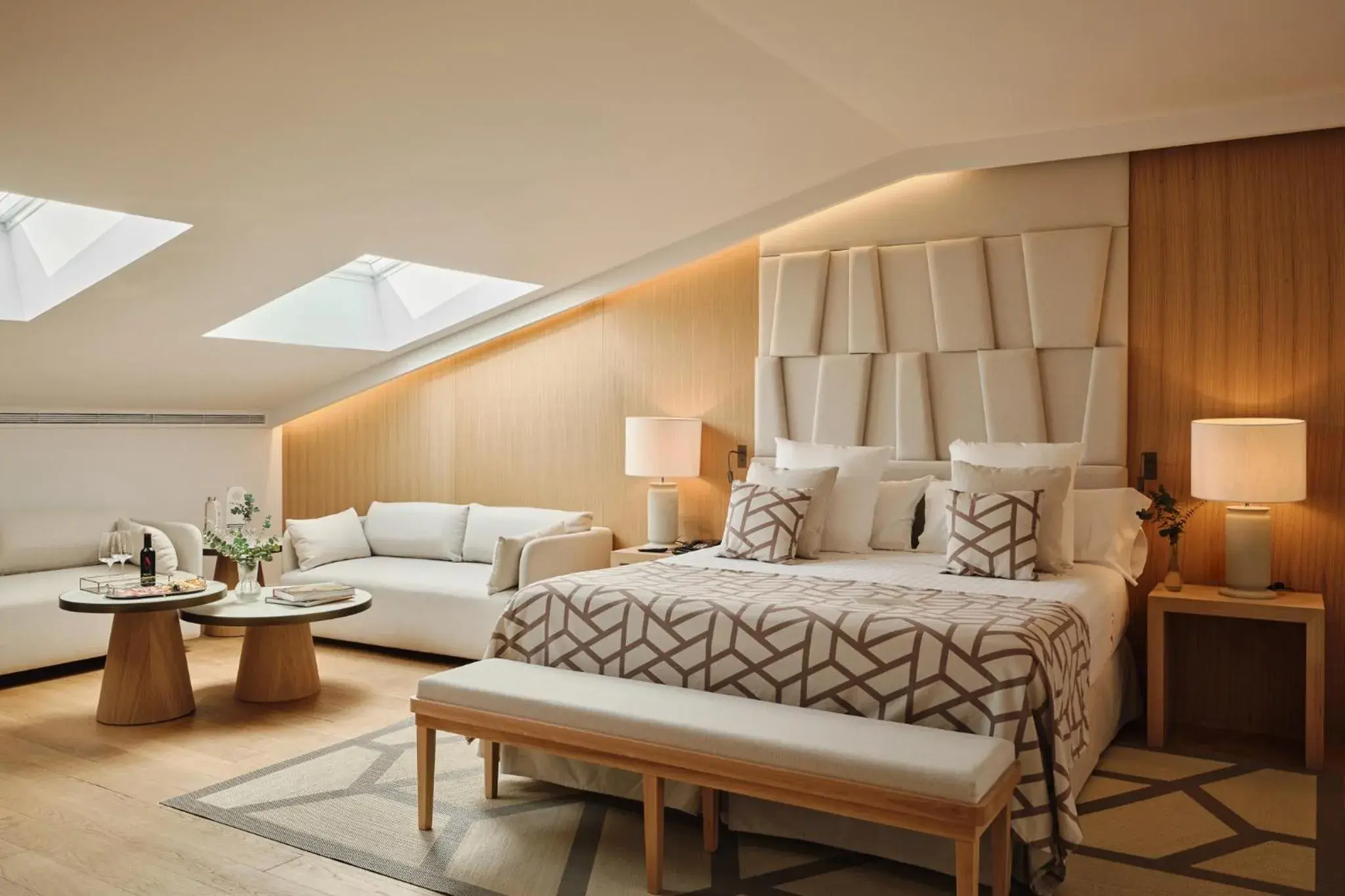 Bed in Hospes Palau de La Mar, Valencia, a Member of Design Hotels Bed in Hospes Palau de La Mar, Valencia, a Member of Design Hotels