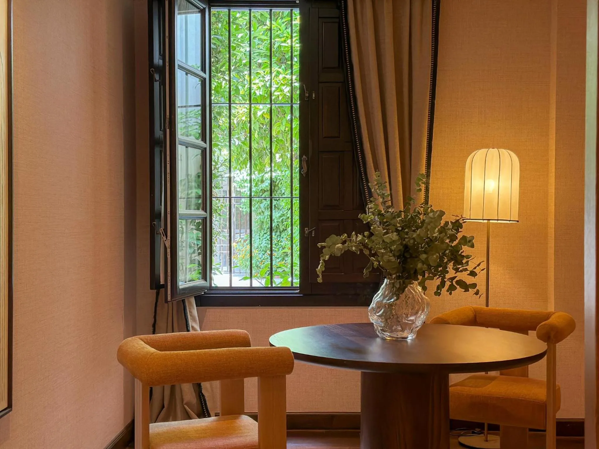 Garden view in Hospes Palacio del Bailio, a Member of Design Hotels