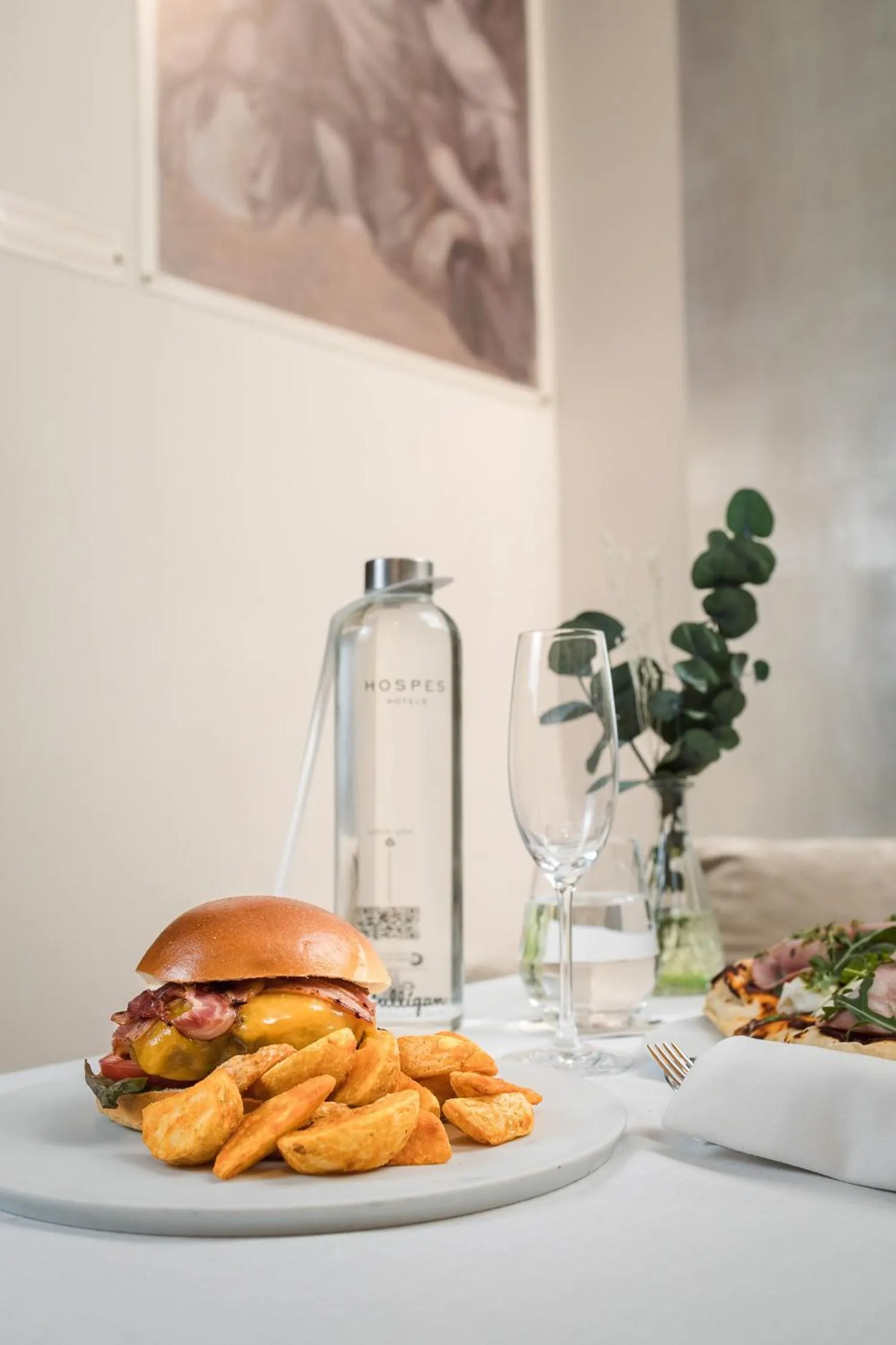 room service in Hospes Palacio del Bailio, a Member of Design Hotels