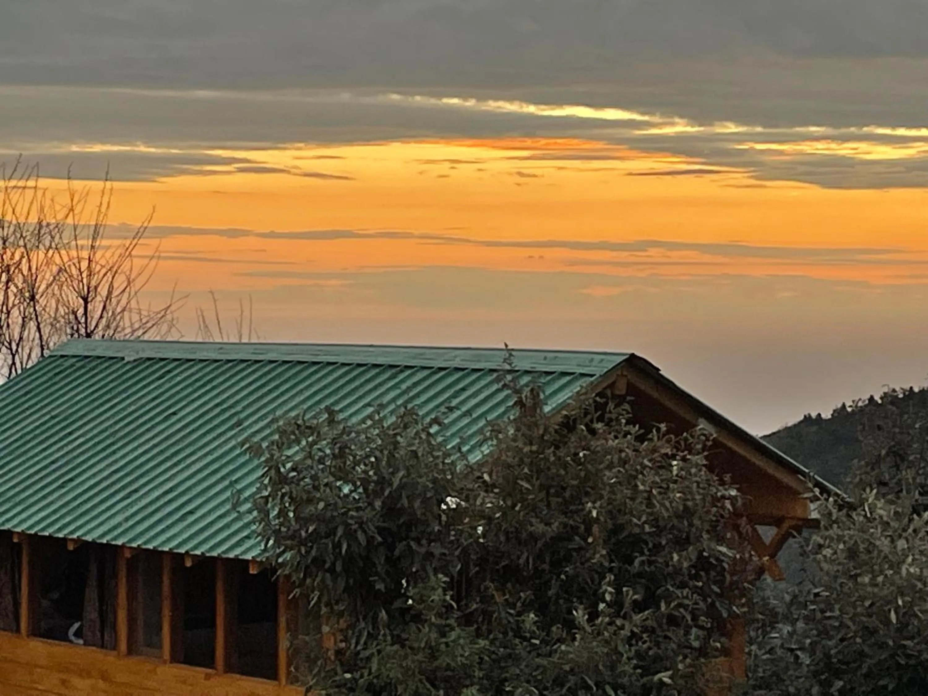 Sunset in Bagar Trails