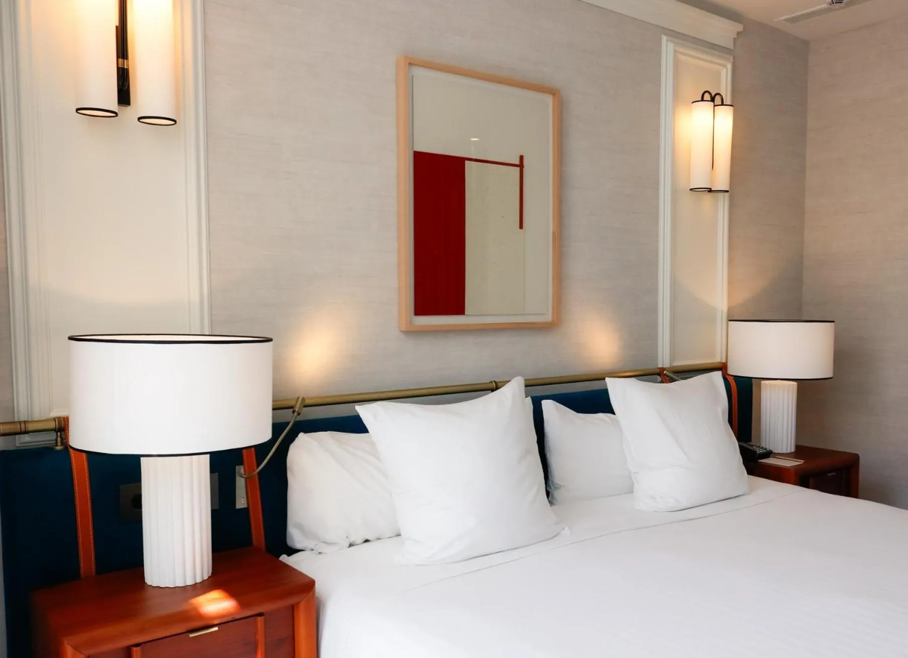 Bed in Hospes Palacio de los Patos, a Member of Design Hotels